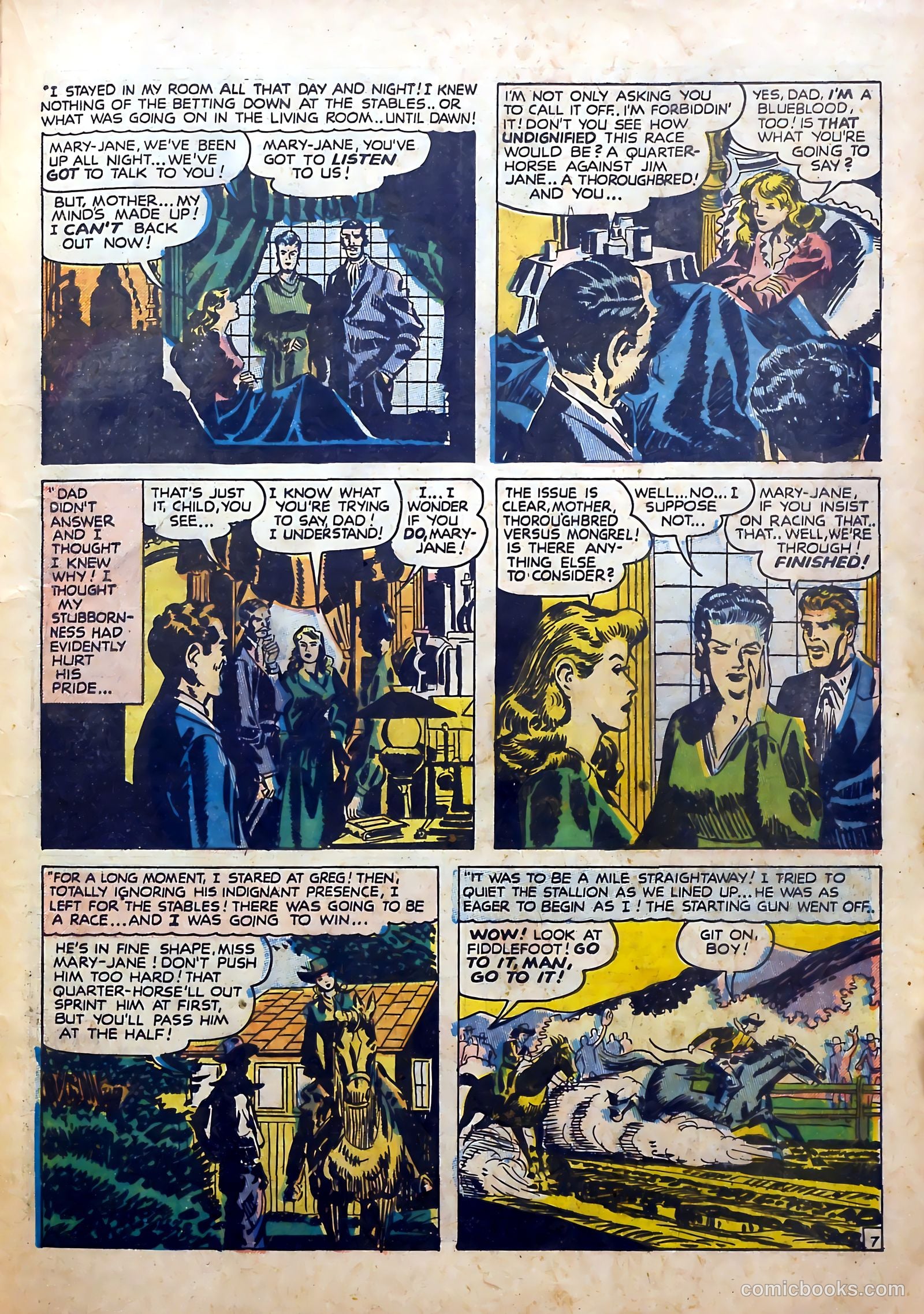 Western Love #3 (1950) — page 35 of 52