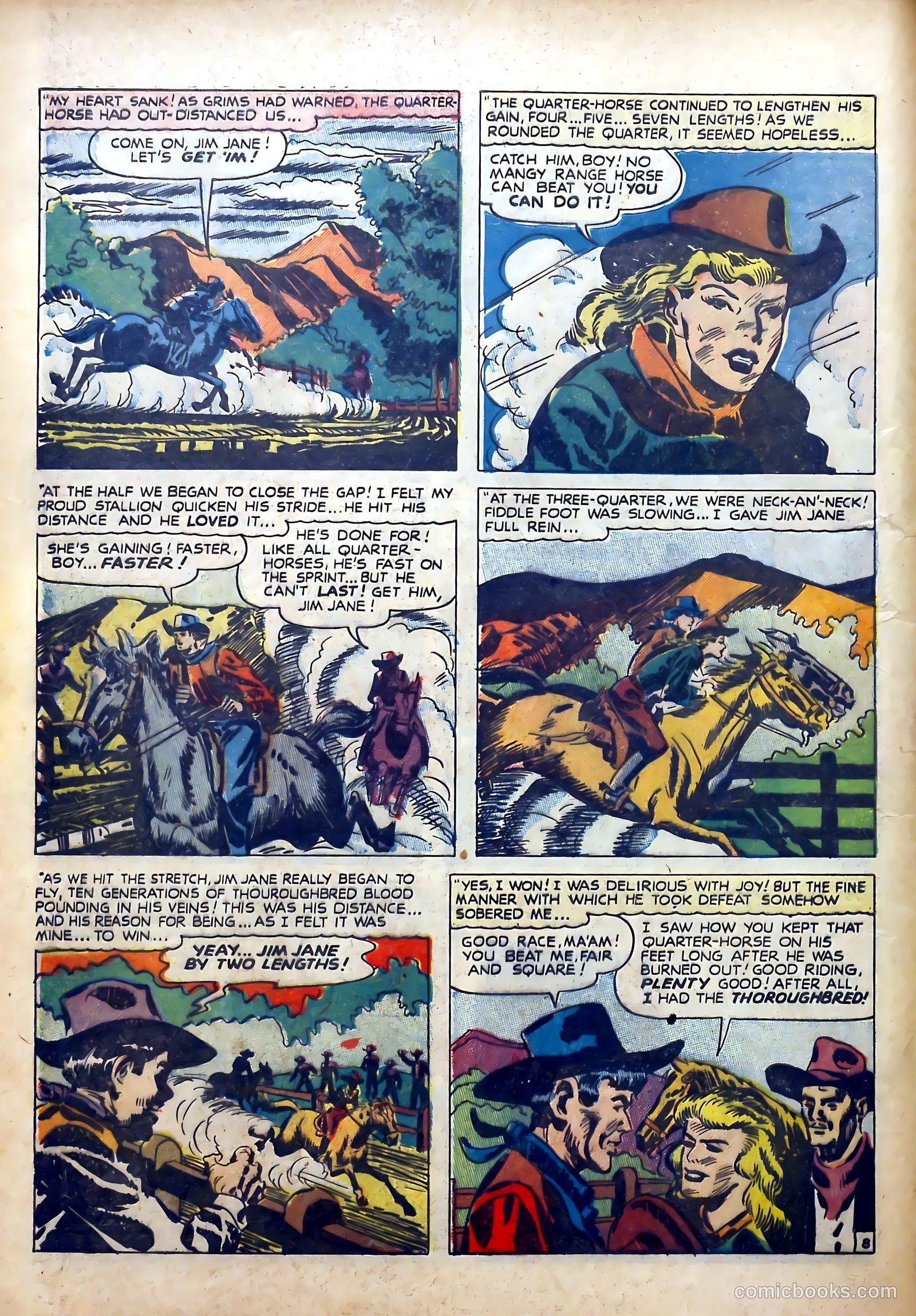 Western Love #3 (1950) — page 36 of 52