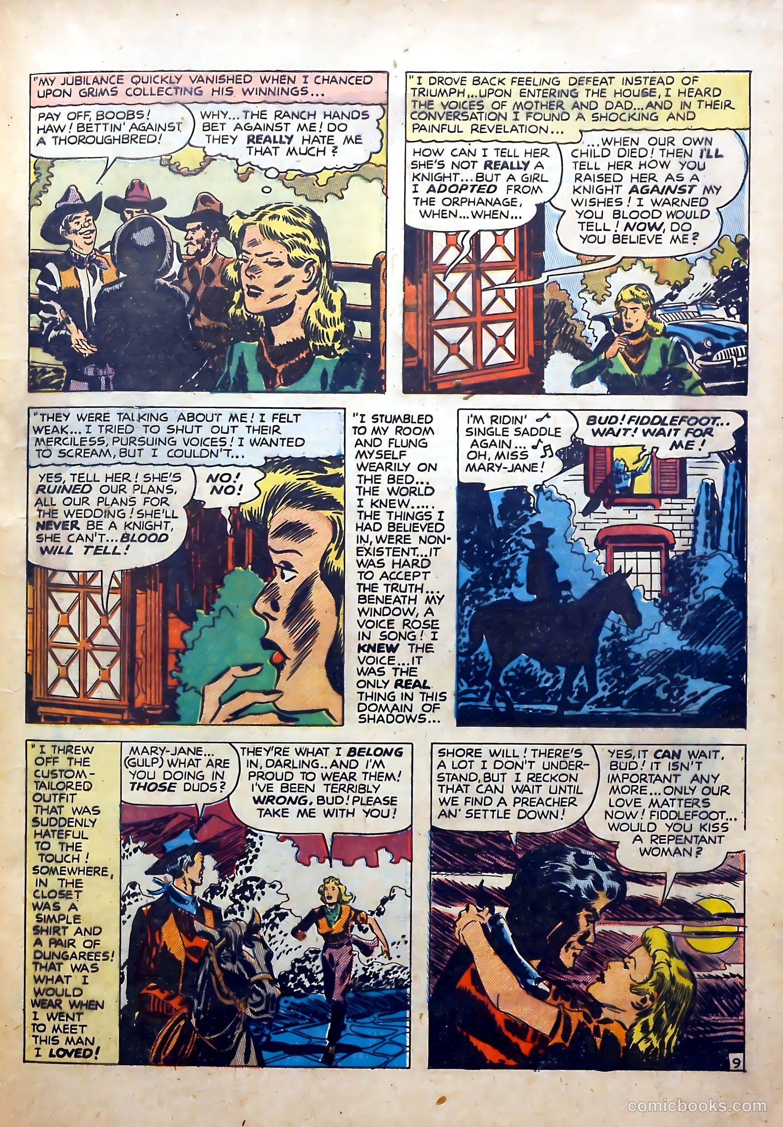 Western Love #3 (1950) — page 37 of 52