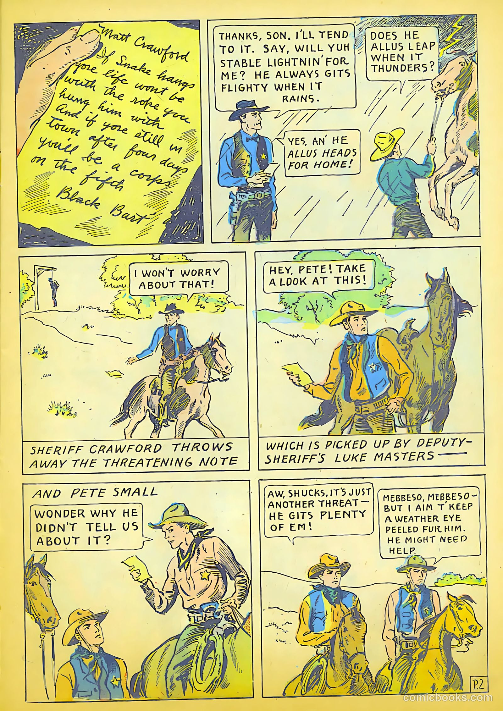 Western Picture Stories #2 (1937) — page 9 of 14