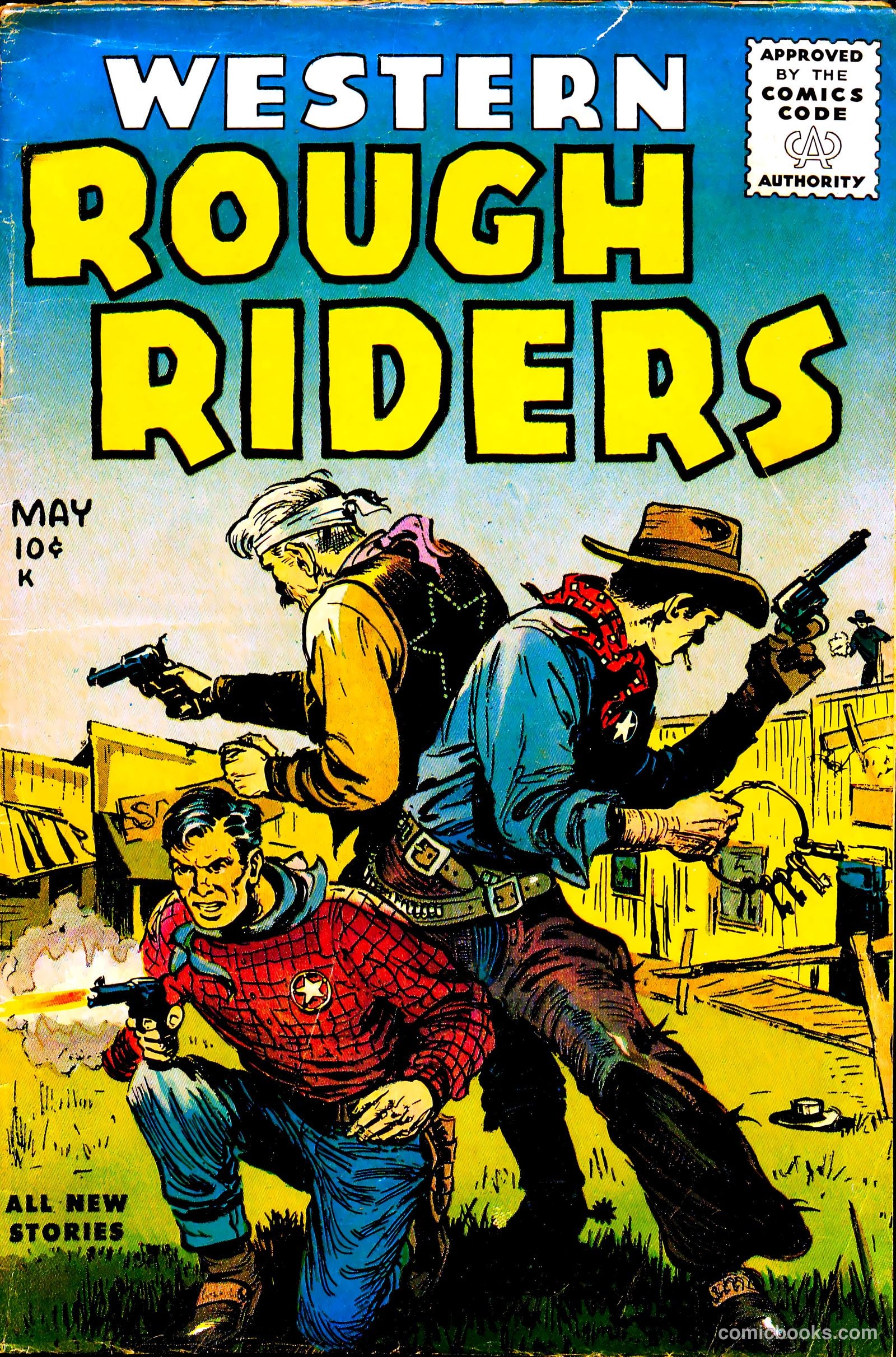 Western Rough Riders #4 cover