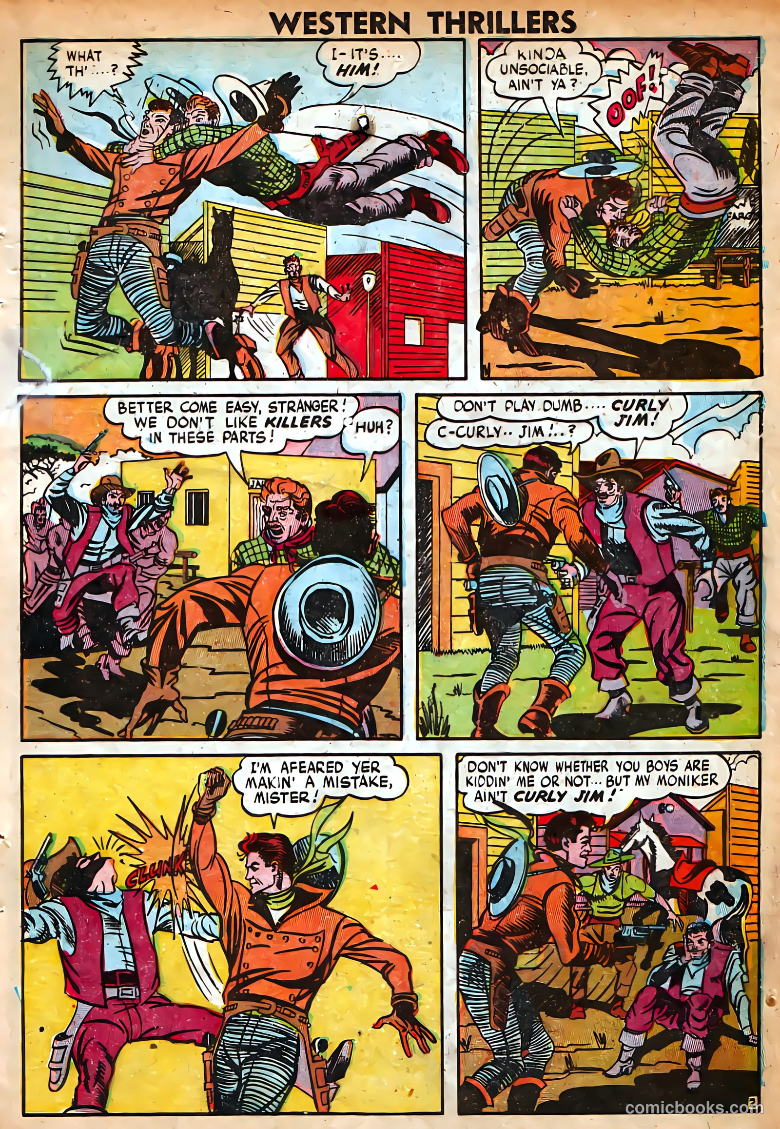 Western Thrillers #2 (1948) — page 2 of 34