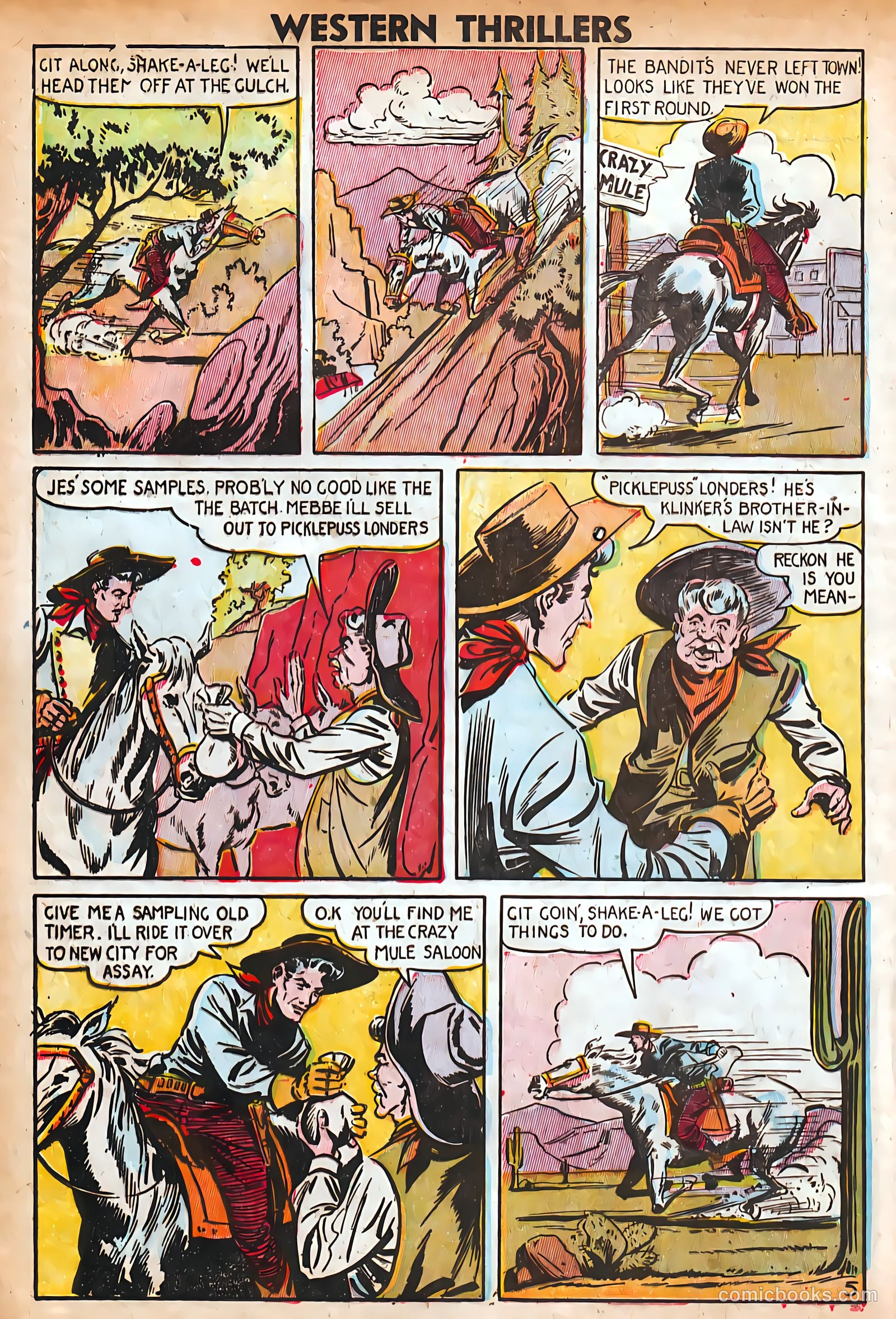 Western Thrillers #2 (1948) — page 27 of 34