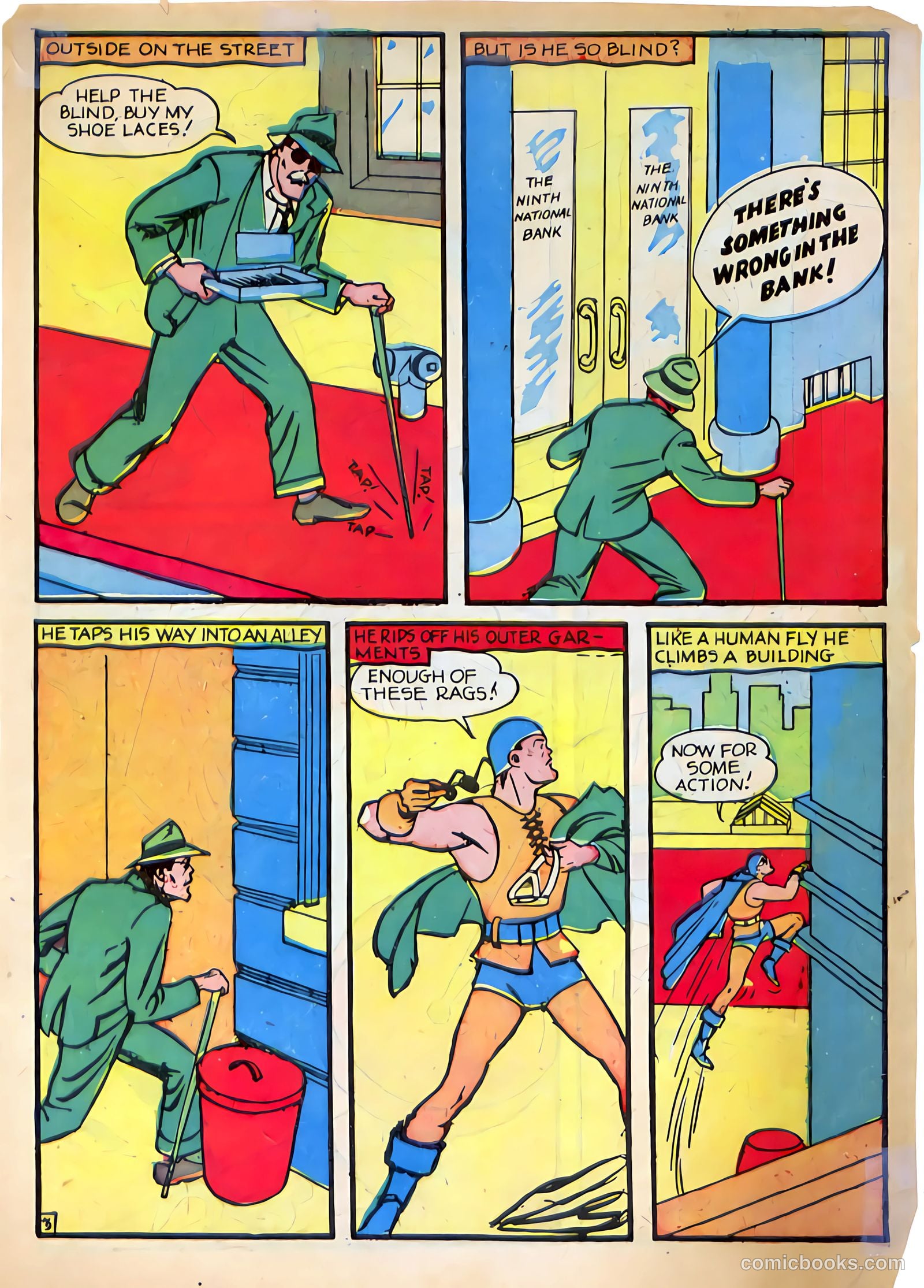 Whirlwind Comics #1 (1940) — page 2 of 58