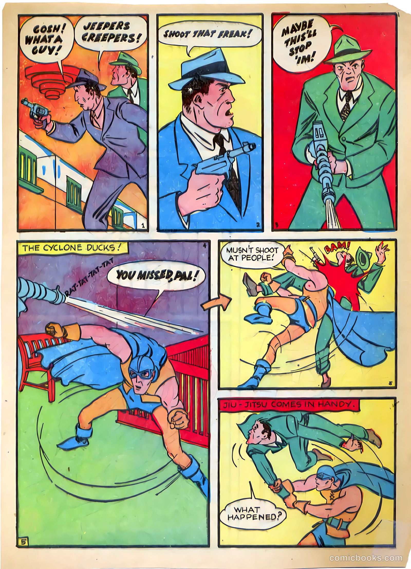 Whirlwind Comics #1 (1940) — page 4 of 58