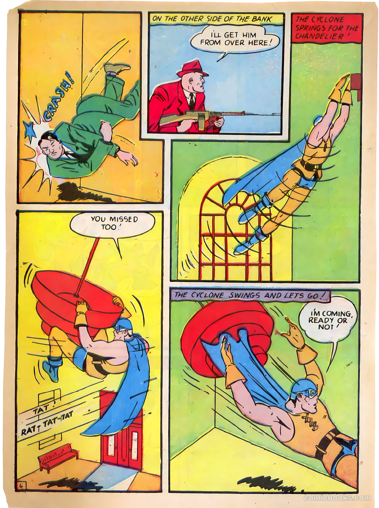 Whirlwind Comics #1 (1940) — page 5 of 58