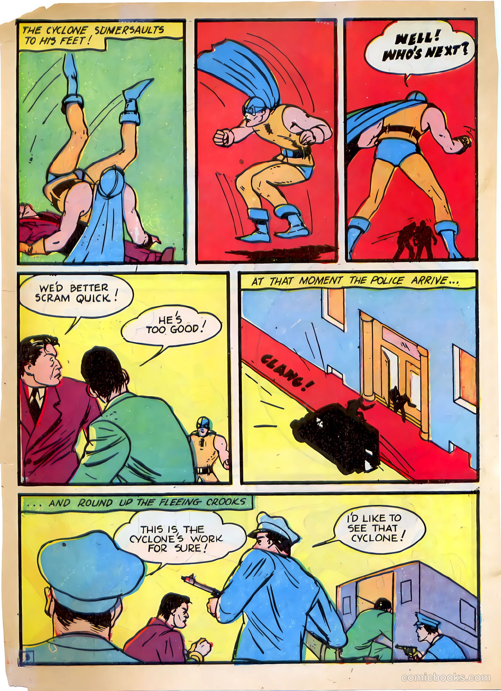 Whirlwind Comics #1 (1940) — page 7 of 58