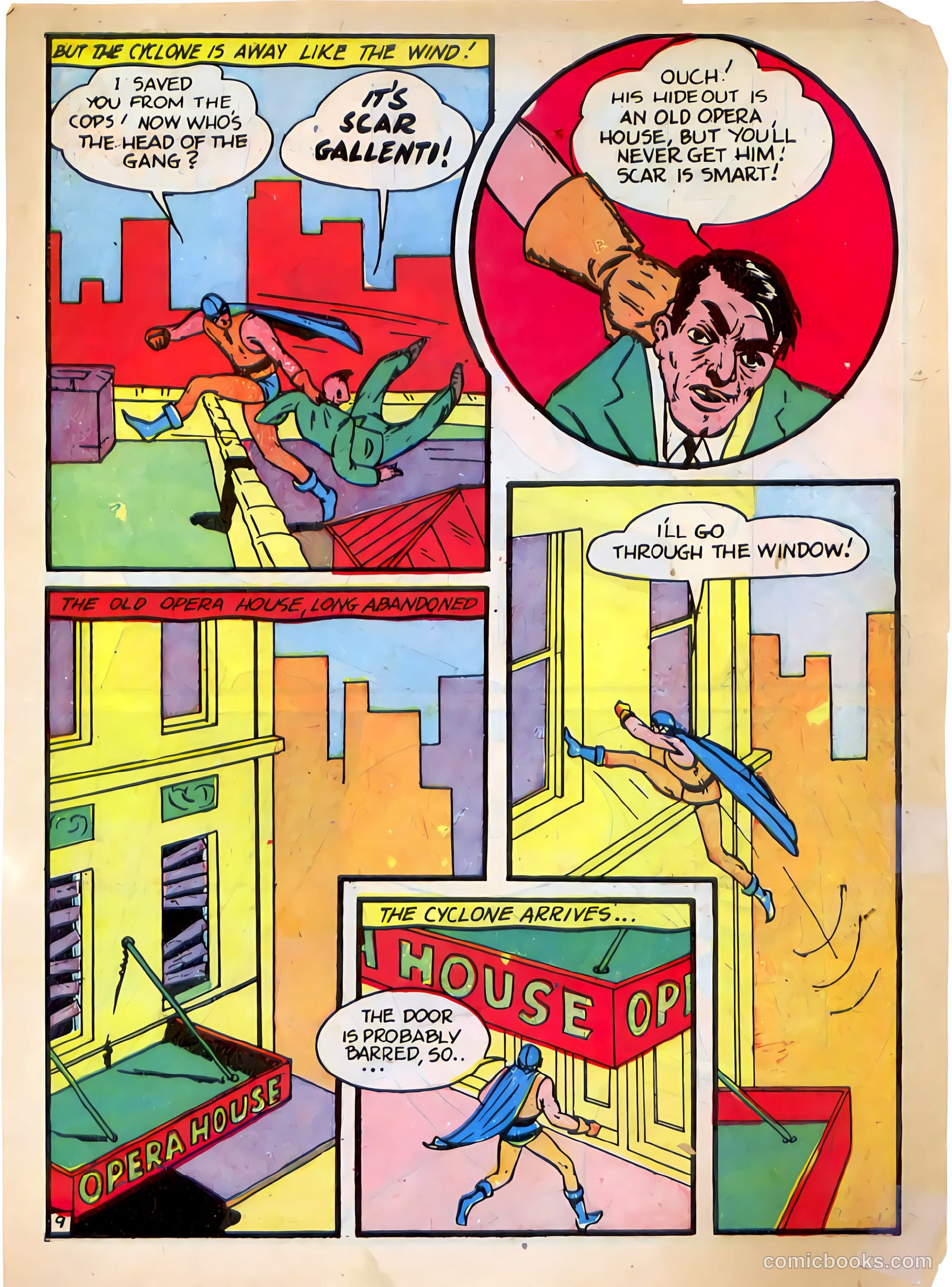 Whirlwind Comics #1 (1940) — page 8 of 58