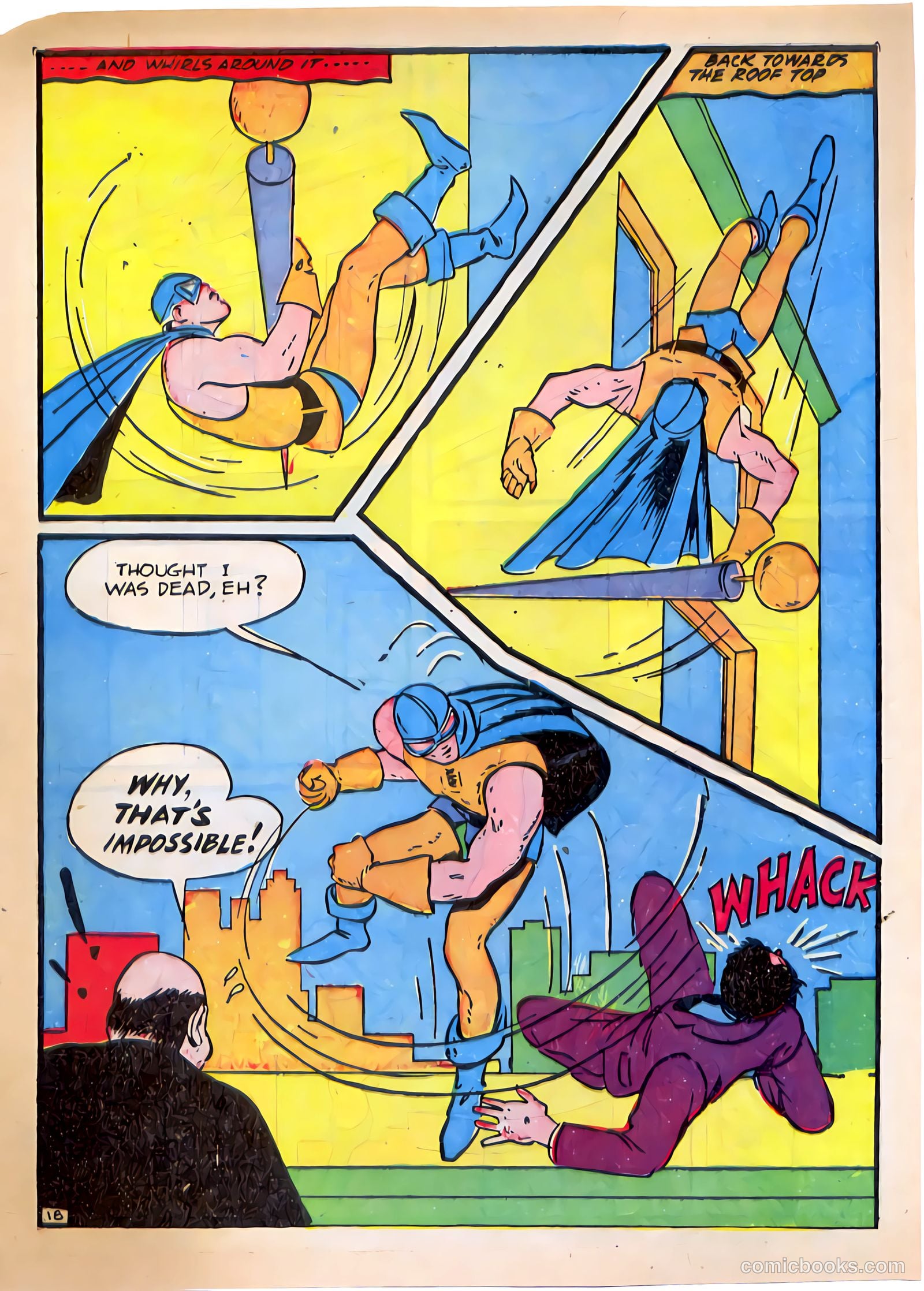 Whirlwind Comics #1 (1940) — page 16 of 58