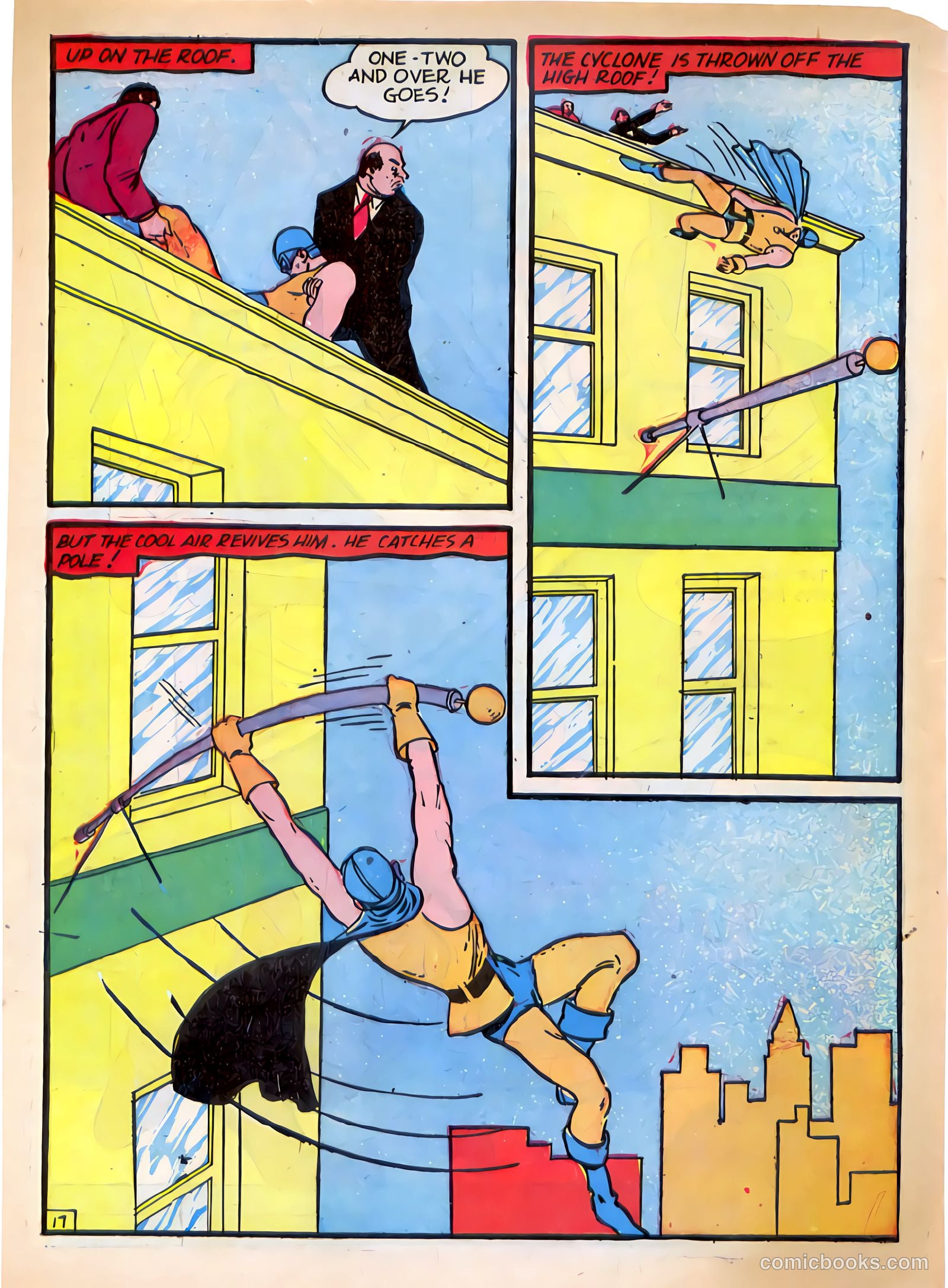 Whirlwind Comics #1 (1940) — page 17 of 58