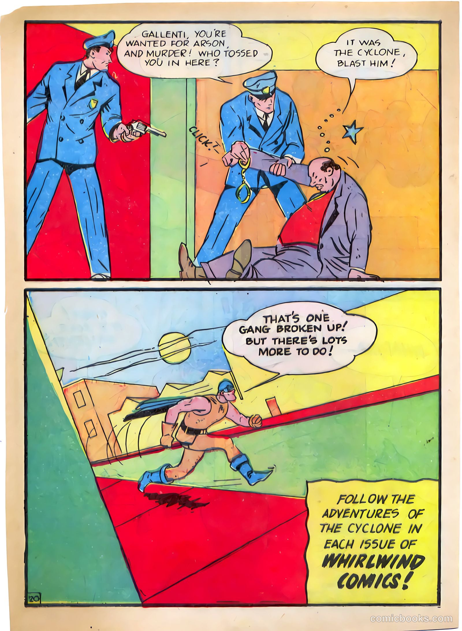 Whirlwind Comics #1 (1940) — page 19 of 58