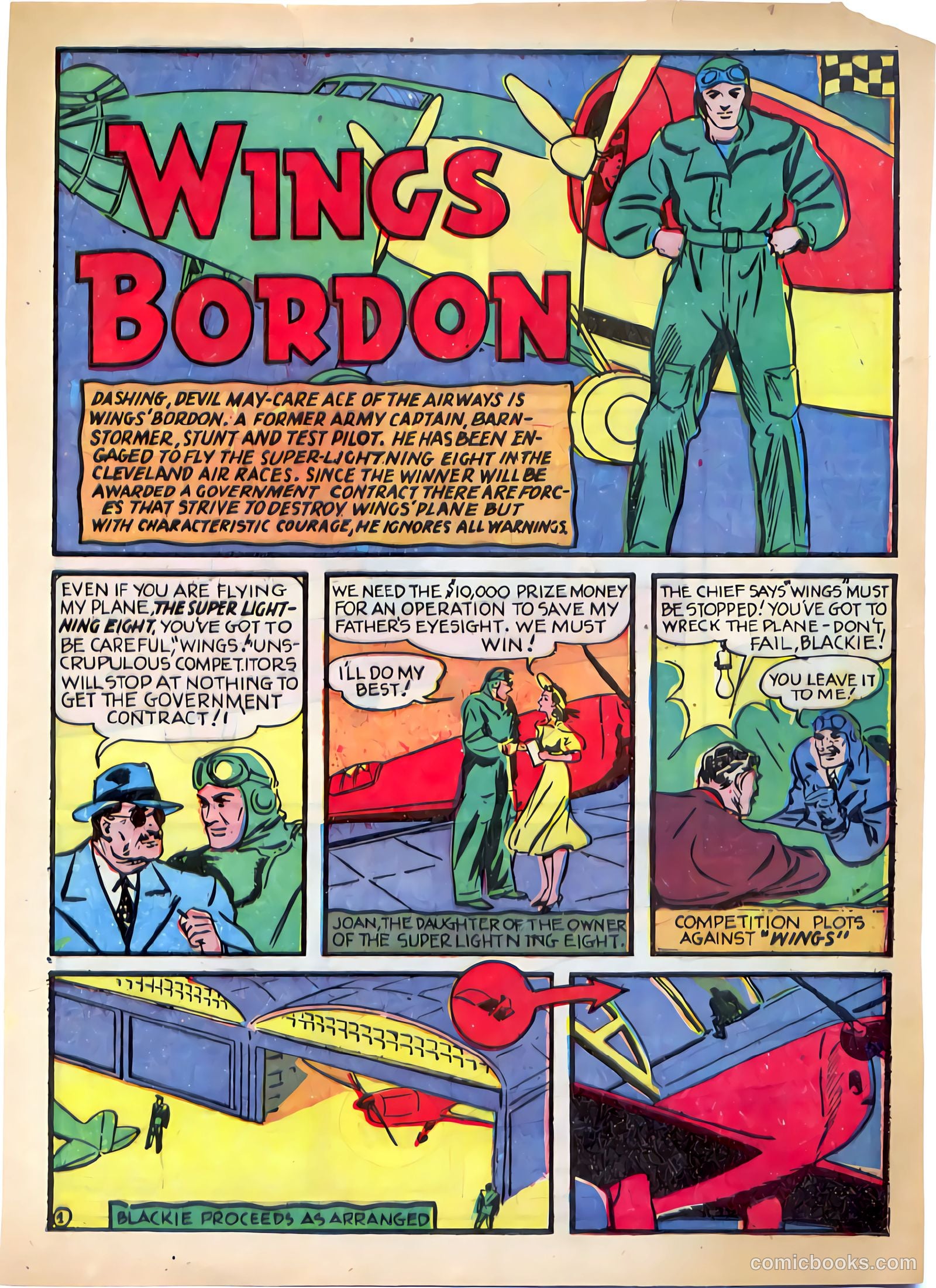 Whirlwind Comics #1 (1940) — page 20 of 58