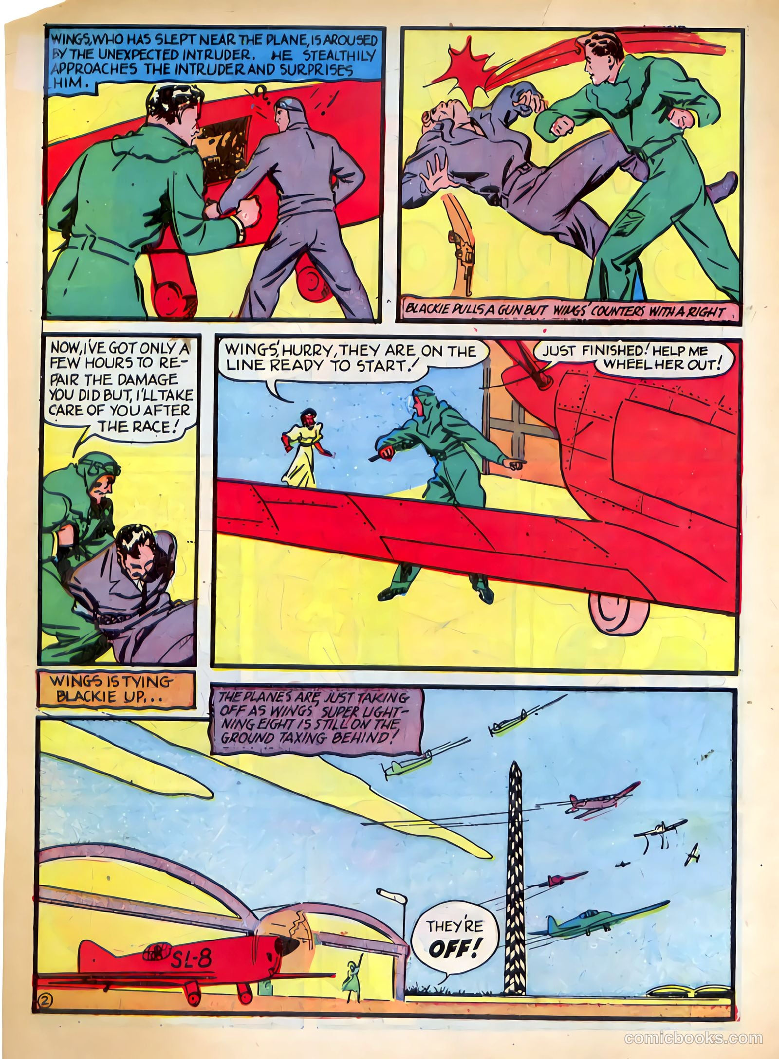 Whirlwind Comics #1 (1940) — page 21 of 58