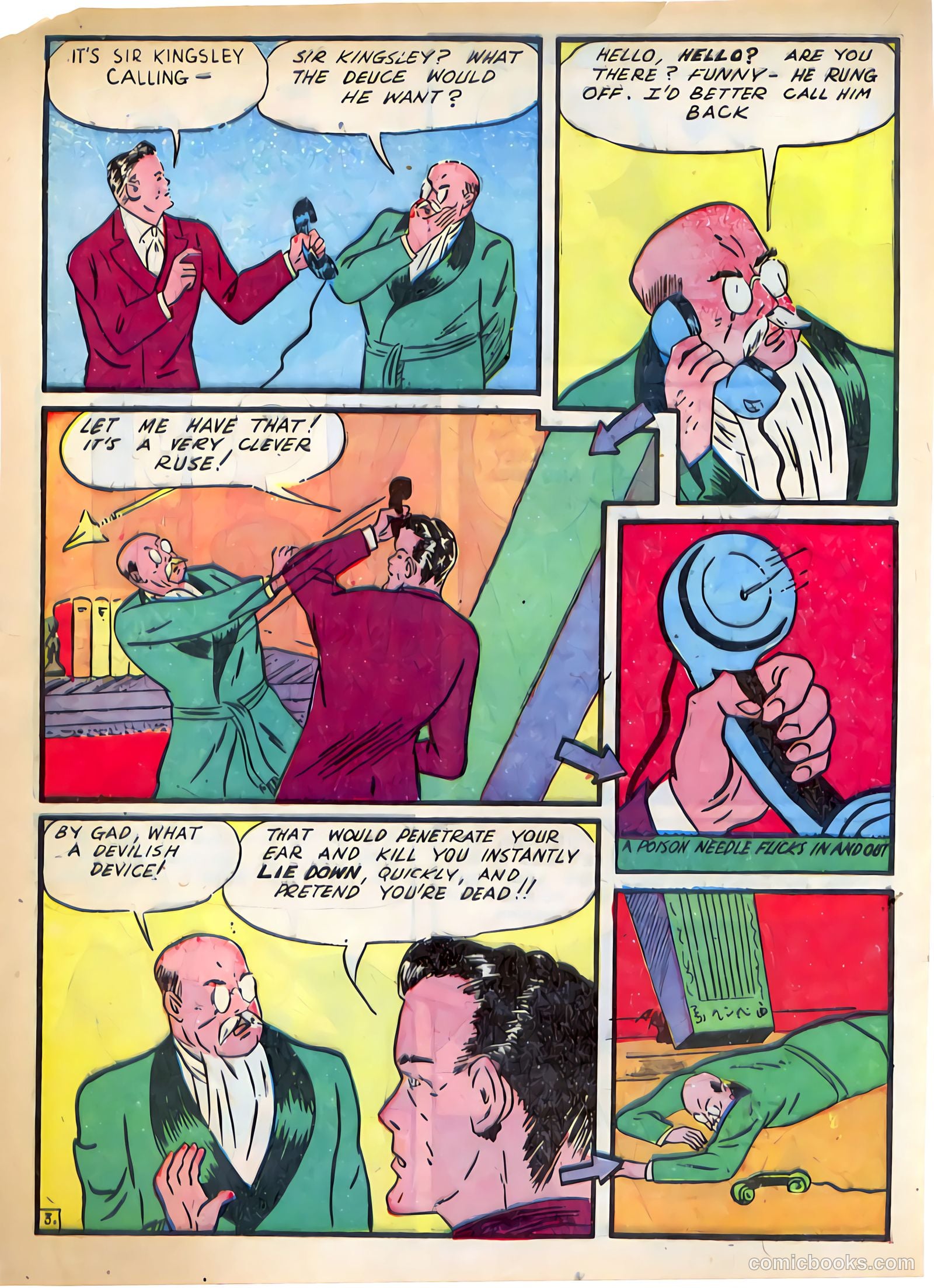 Whirlwind Comics #1 (1940) — page 27 of 58