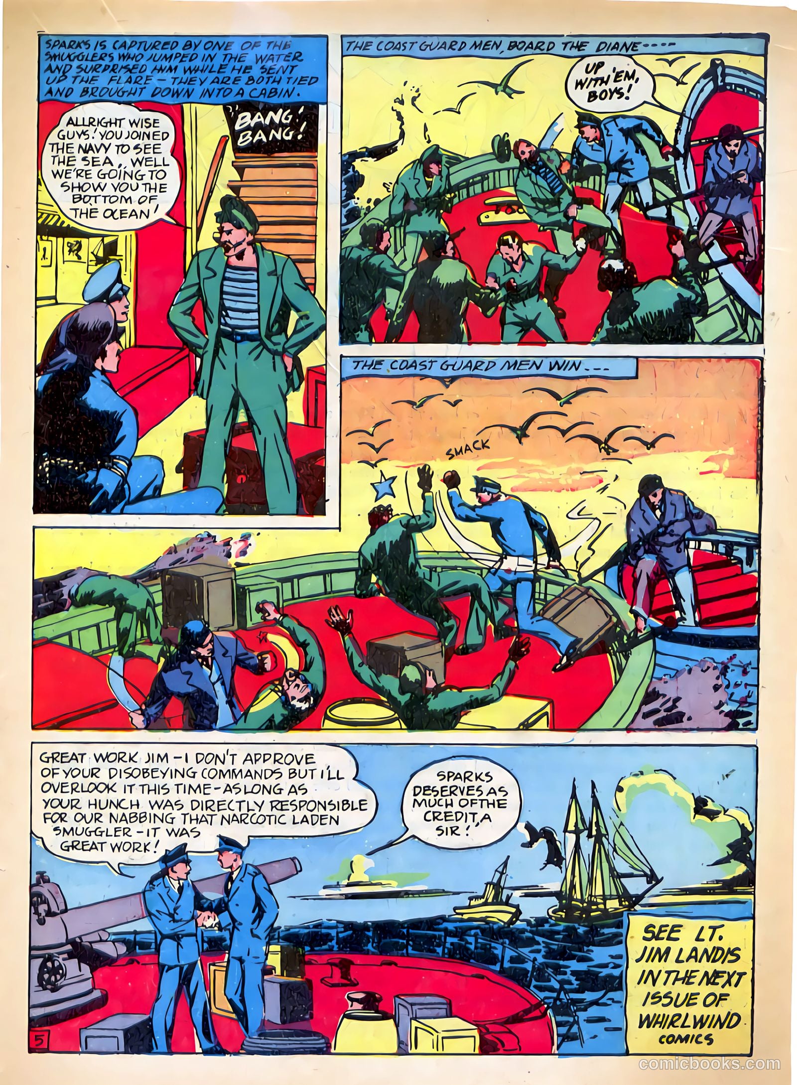 Whirlwind Comics #1 (1940) — page 30 of 58