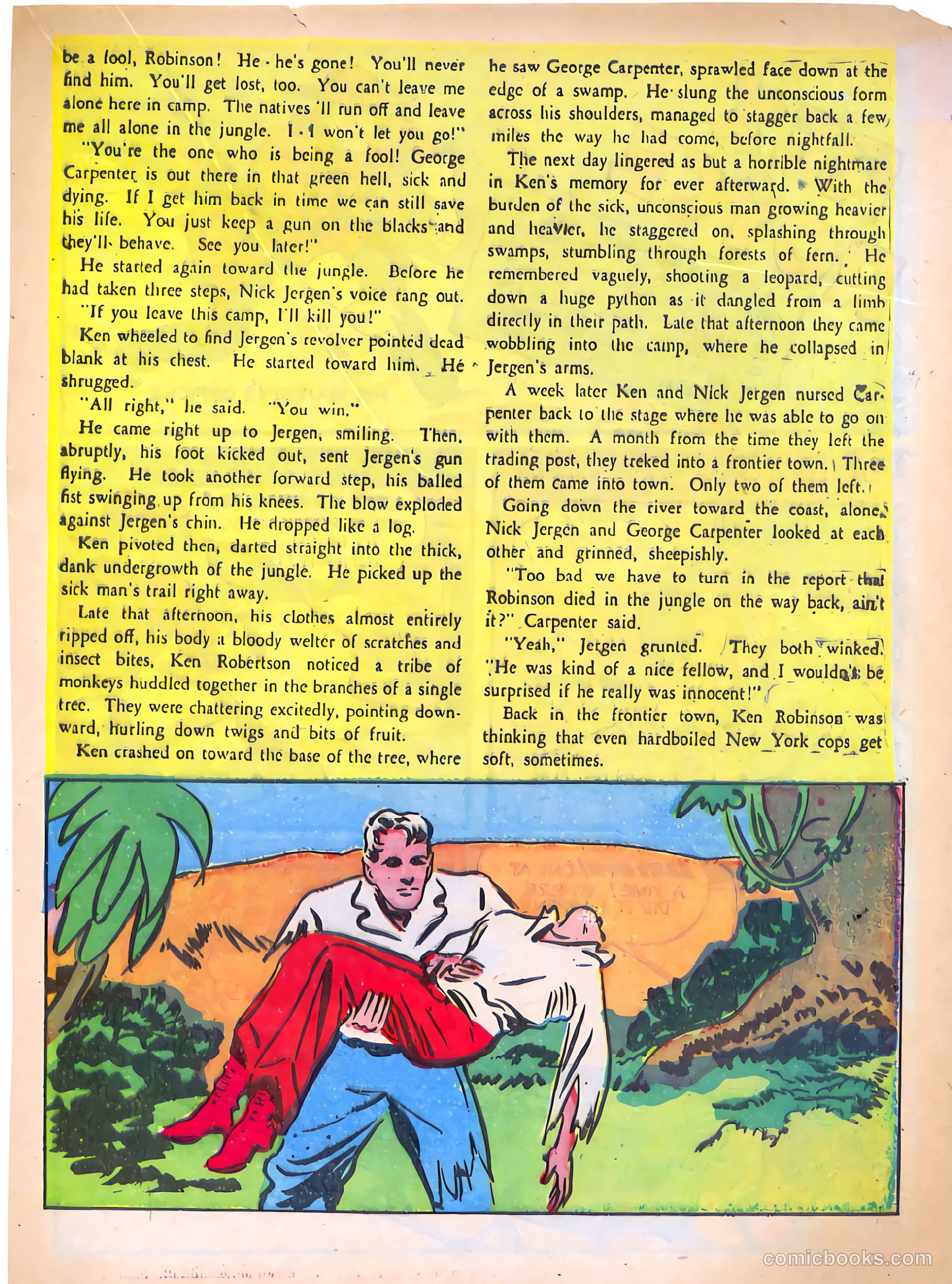 Whirlwind Comics #1 (1940) — page 32 of 58