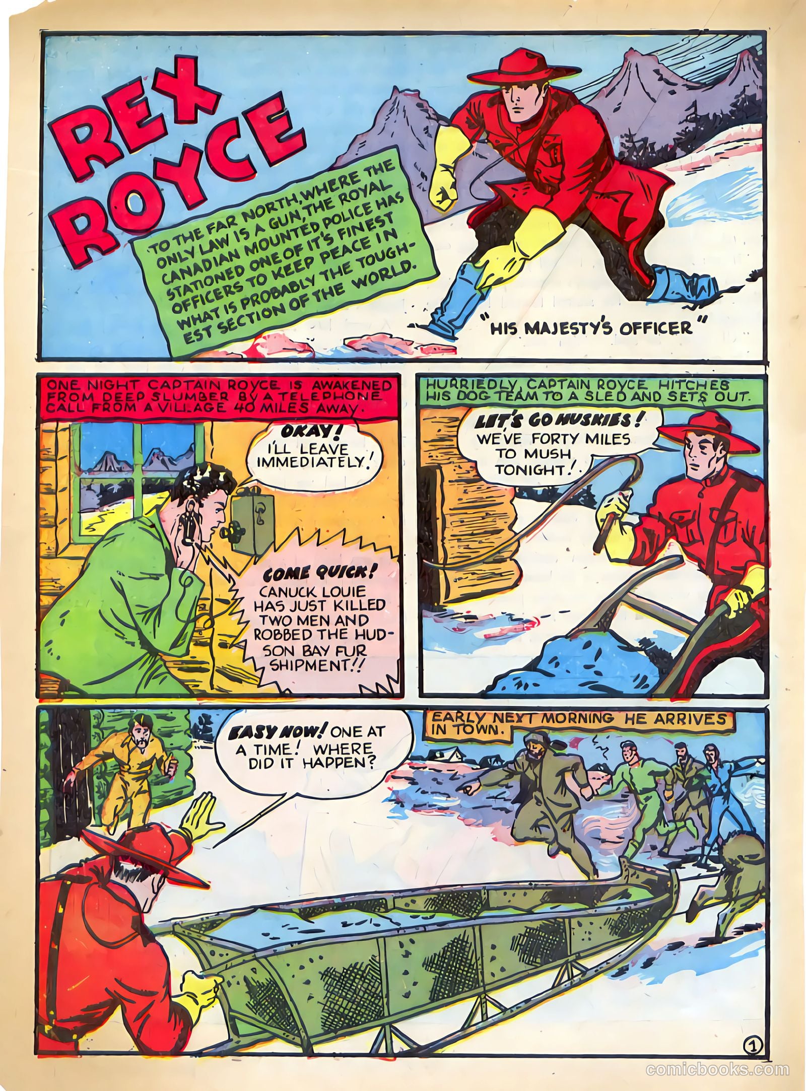 Whirlwind Comics #1 (1940) — page 33 of 58