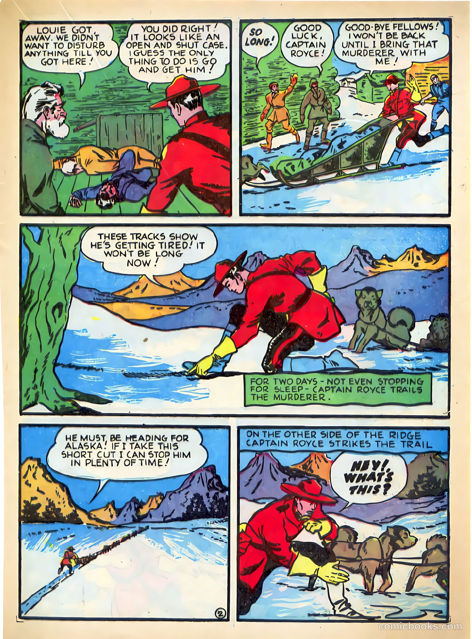 Whirlwind Comics #1 (1940) — page 34 of 58