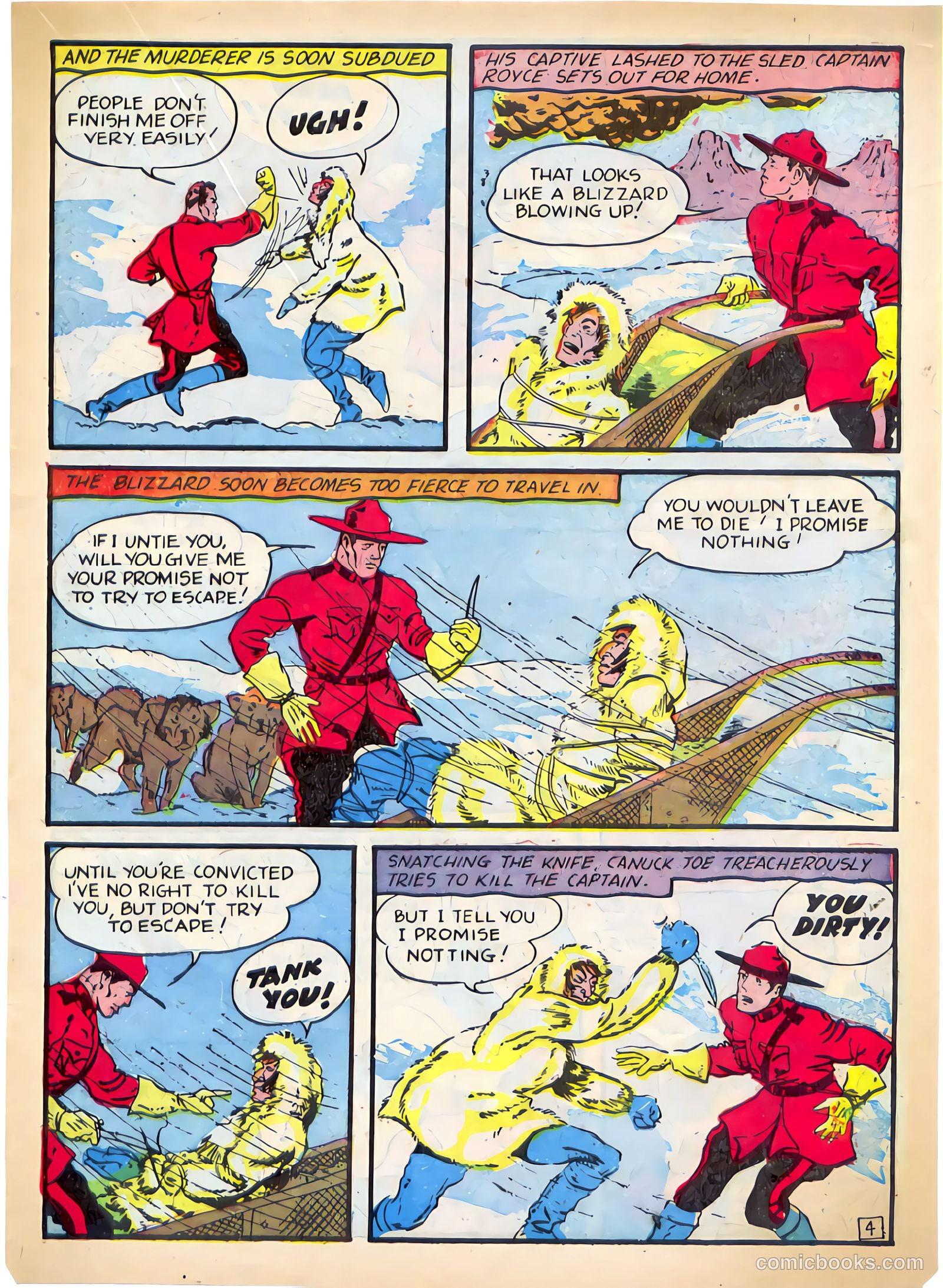 Whirlwind Comics #1 (1940) — page 36 of 58