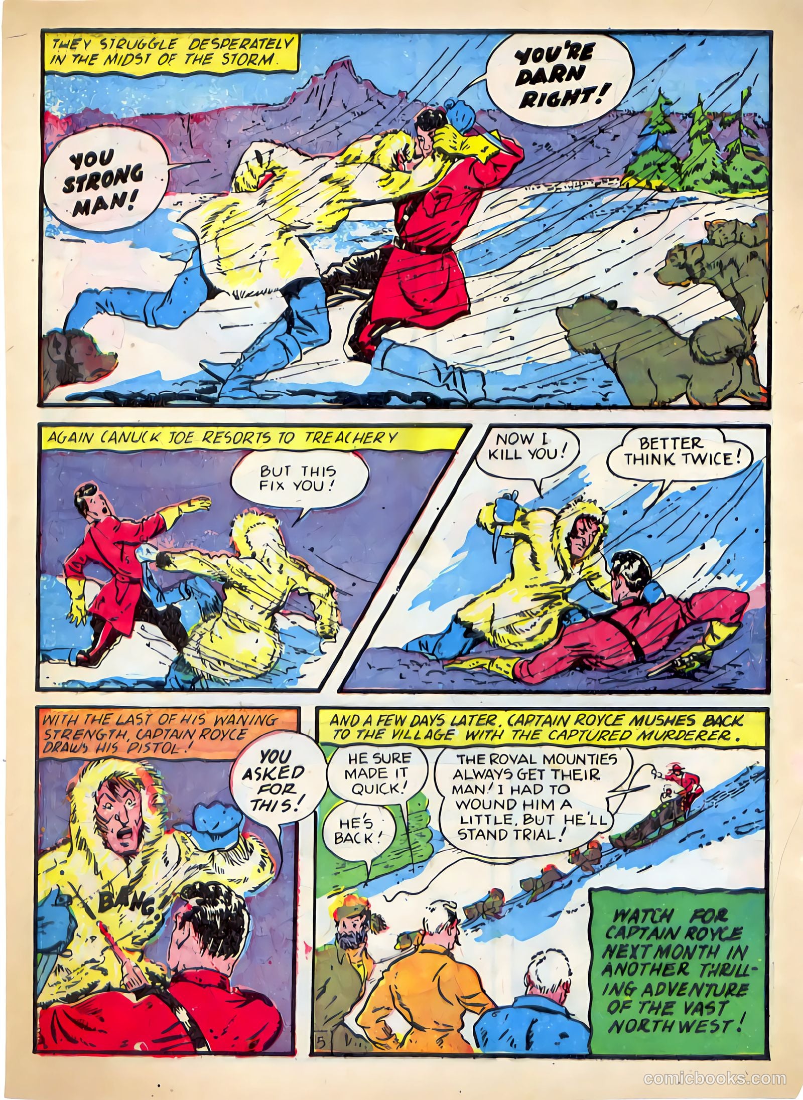 Whirlwind Comics #1 (1940) — page 37 of 58