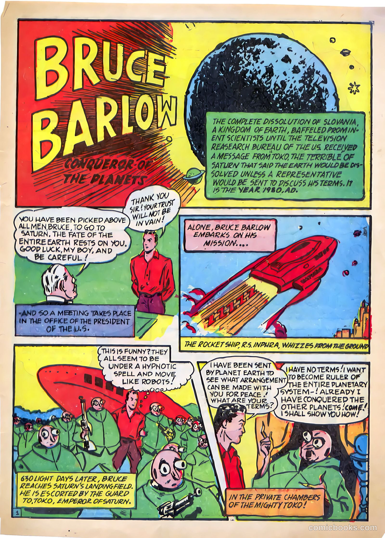 Whirlwind Comics #1 (1940) — page 42 of 58