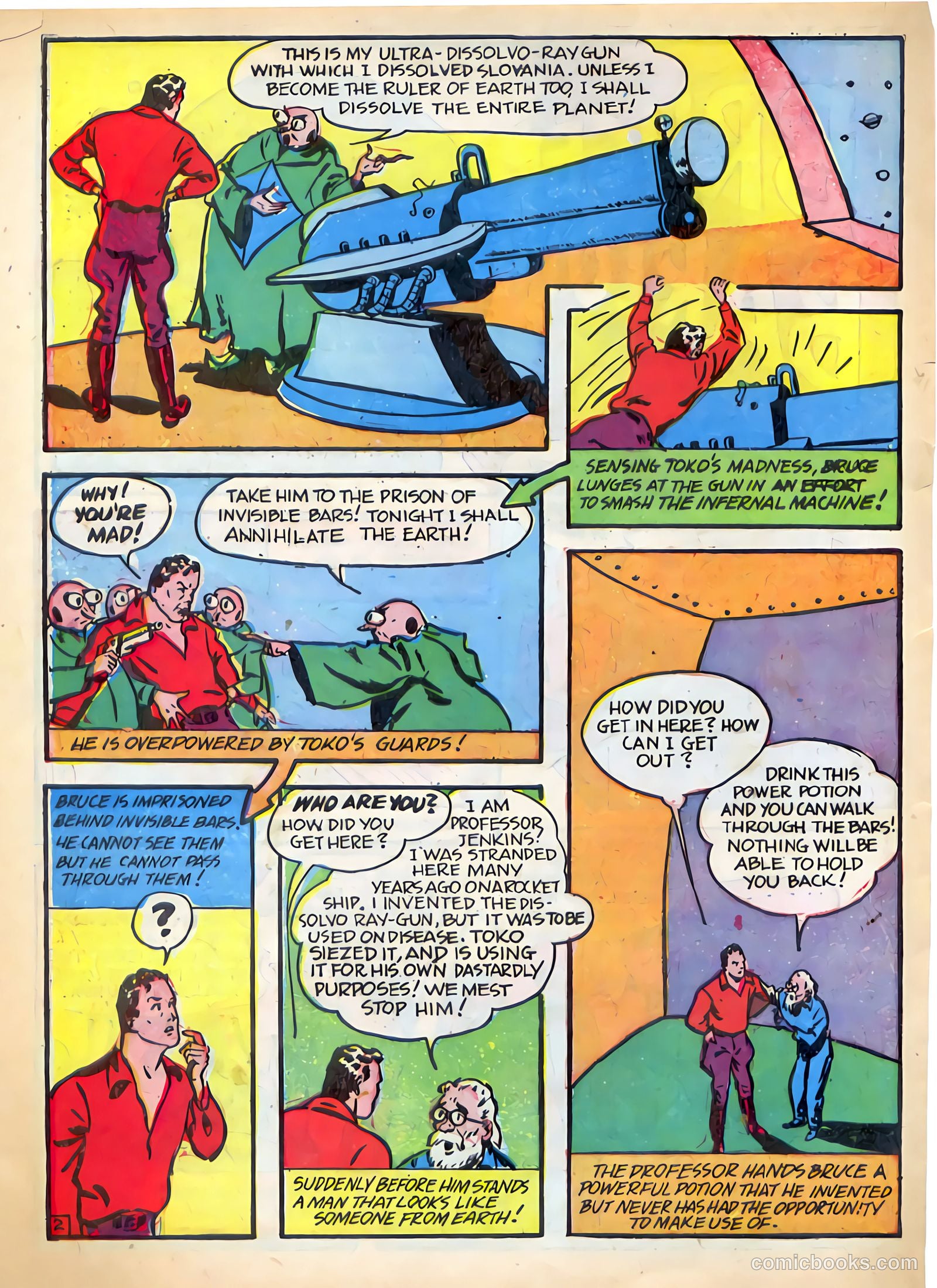 Whirlwind Comics #1 (1940) — page 43 of 58