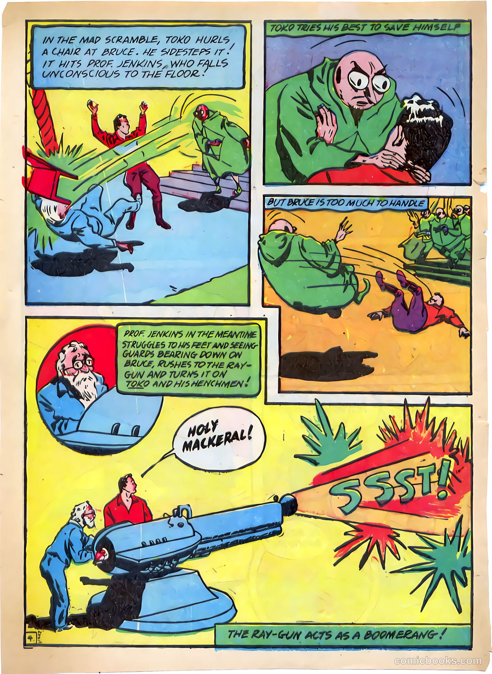 Whirlwind Comics #1 (1940) — page 45 of 58