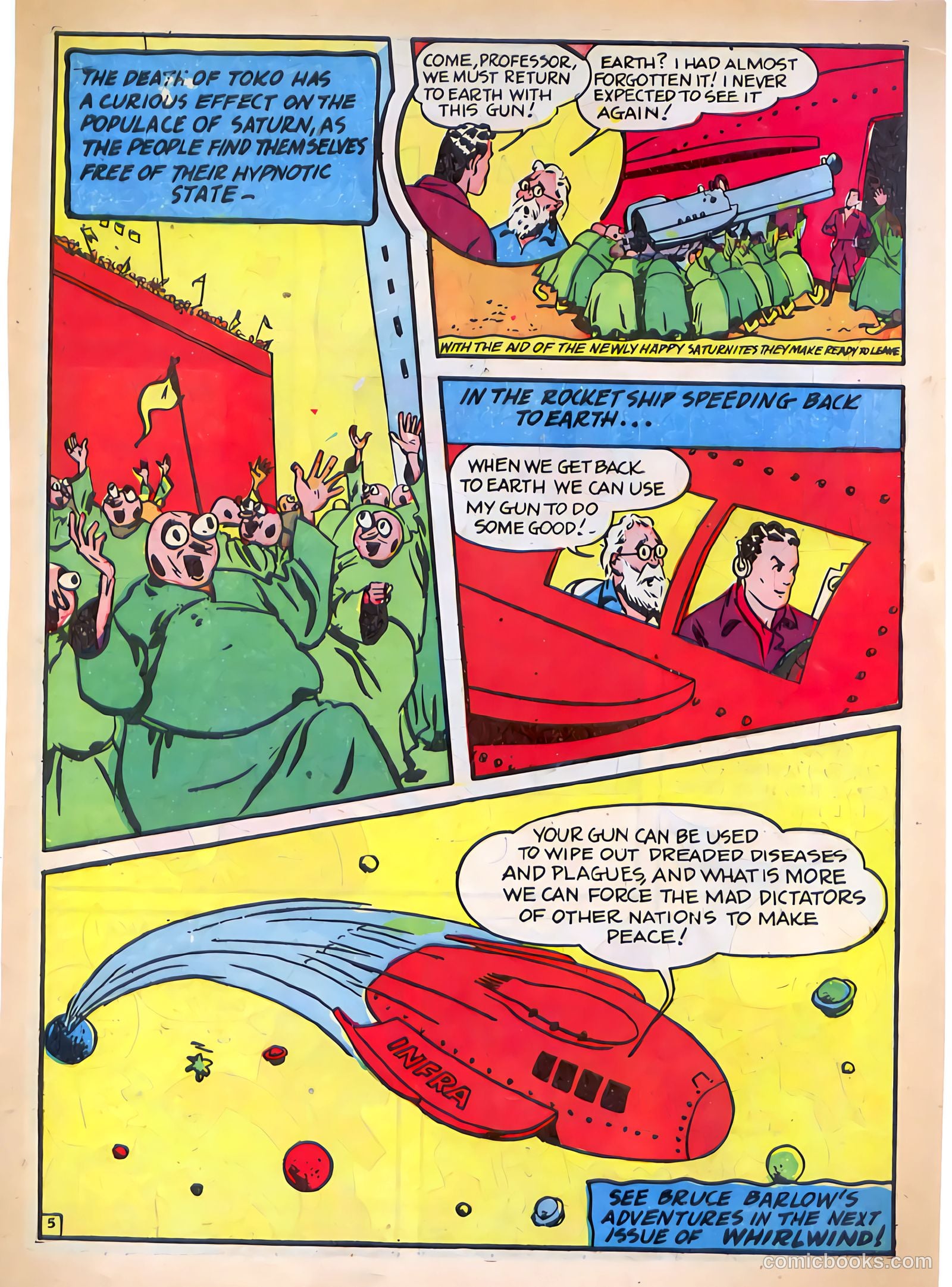 Whirlwind Comics #1 (1940) — page 47 of 58