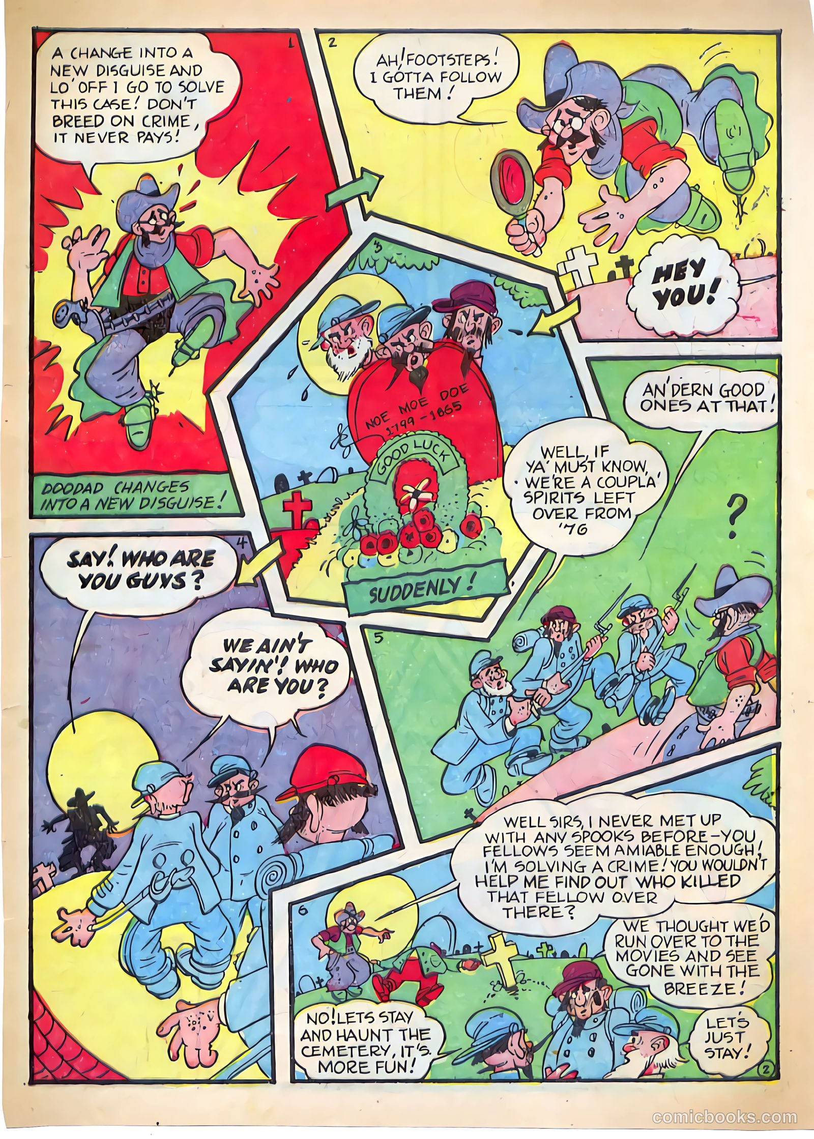 Whirlwind Comics #1 (1940) — page 48 of 58
