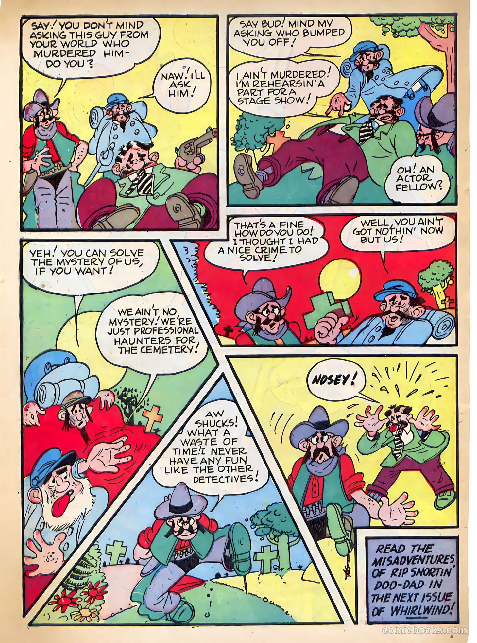 Whirlwind Comics #1 (1940) — page 49 of 58