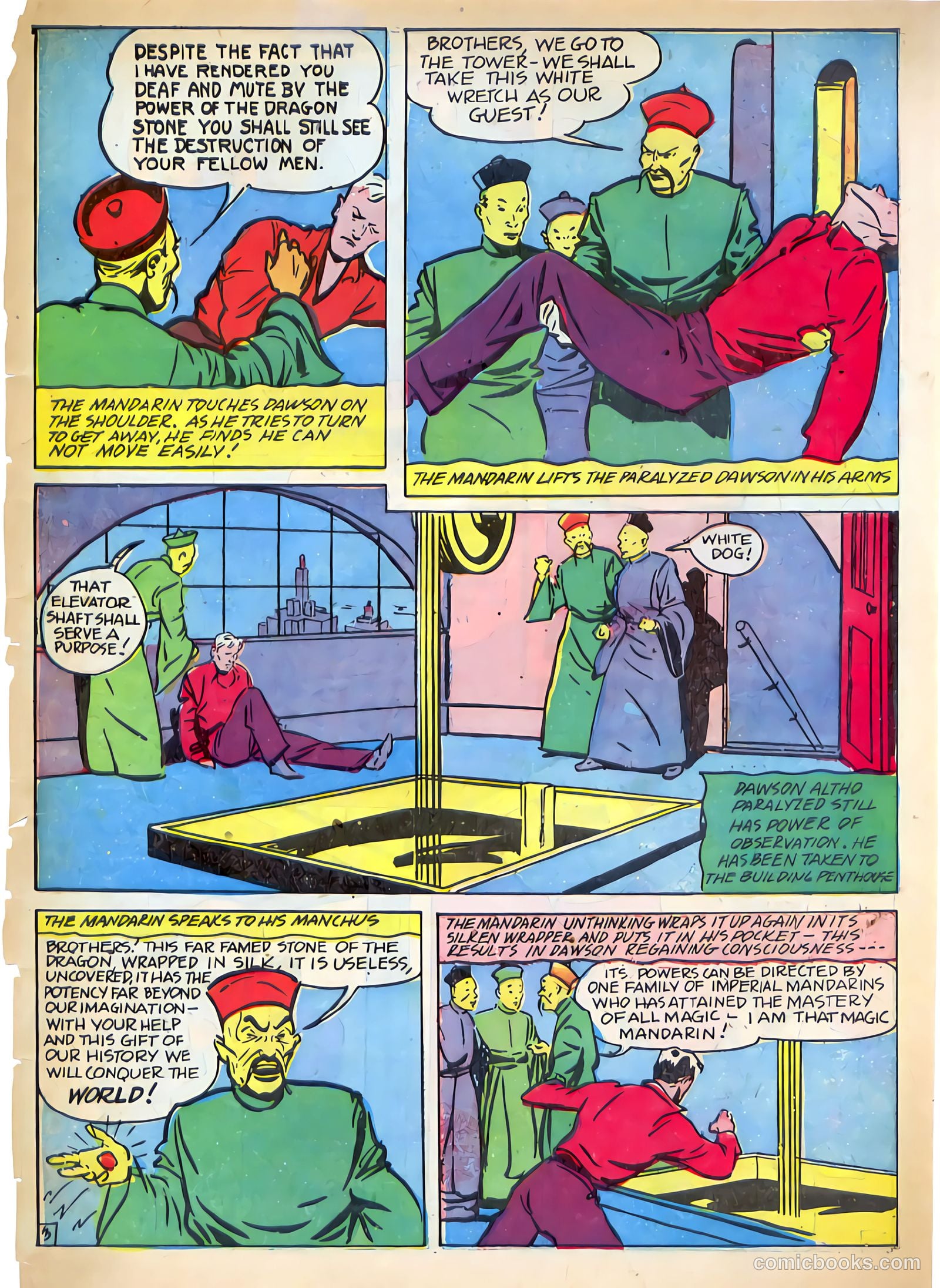 Whirlwind Comics #1 (1940) — page 52 of 58