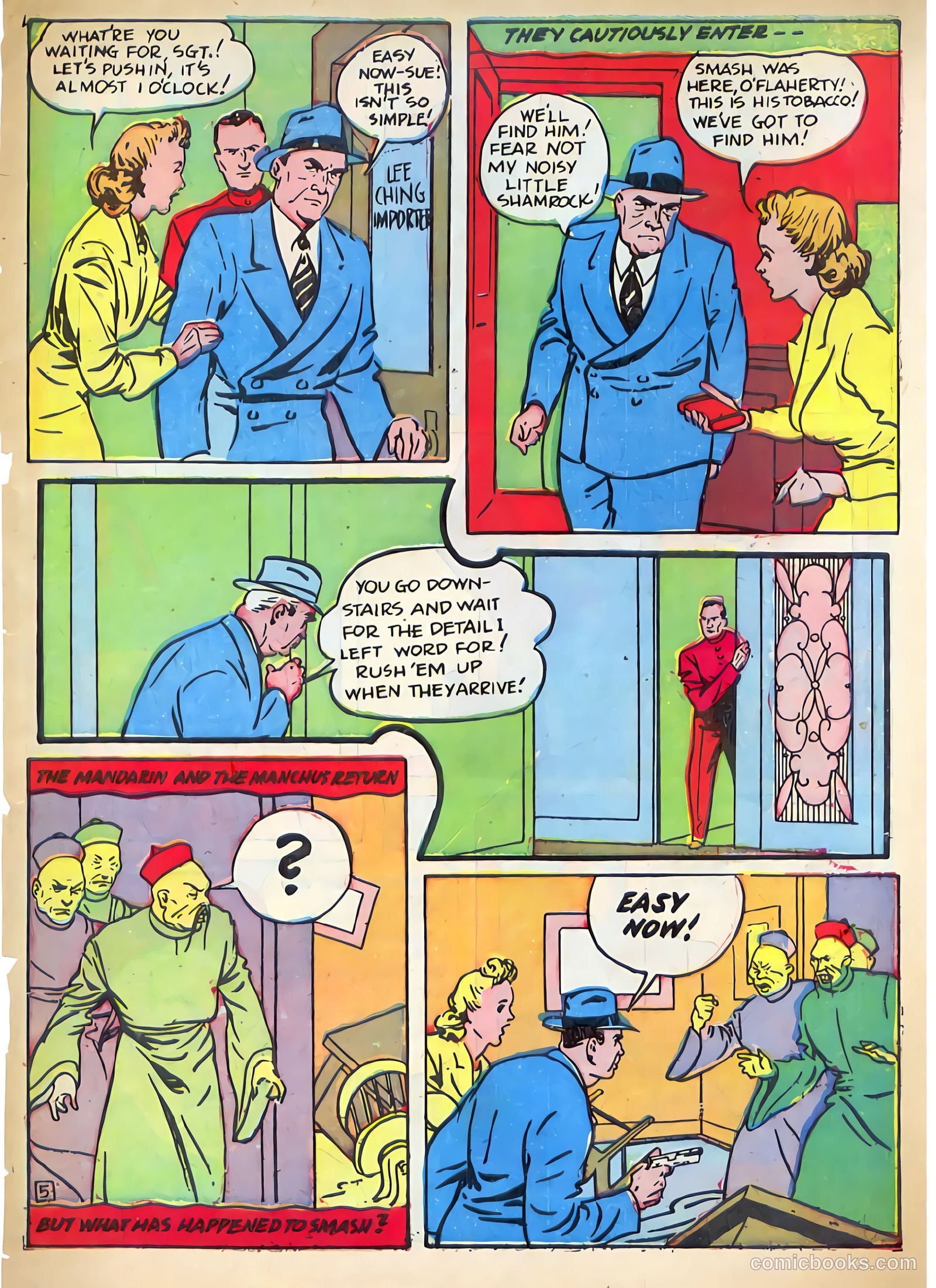 Whirlwind Comics #1 (1940) — page 54 of 58