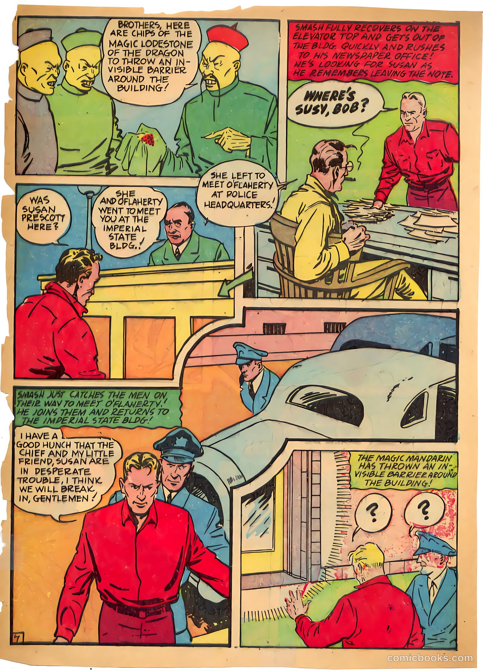 Whirlwind Comics #1 (1940) — page 56 of 58