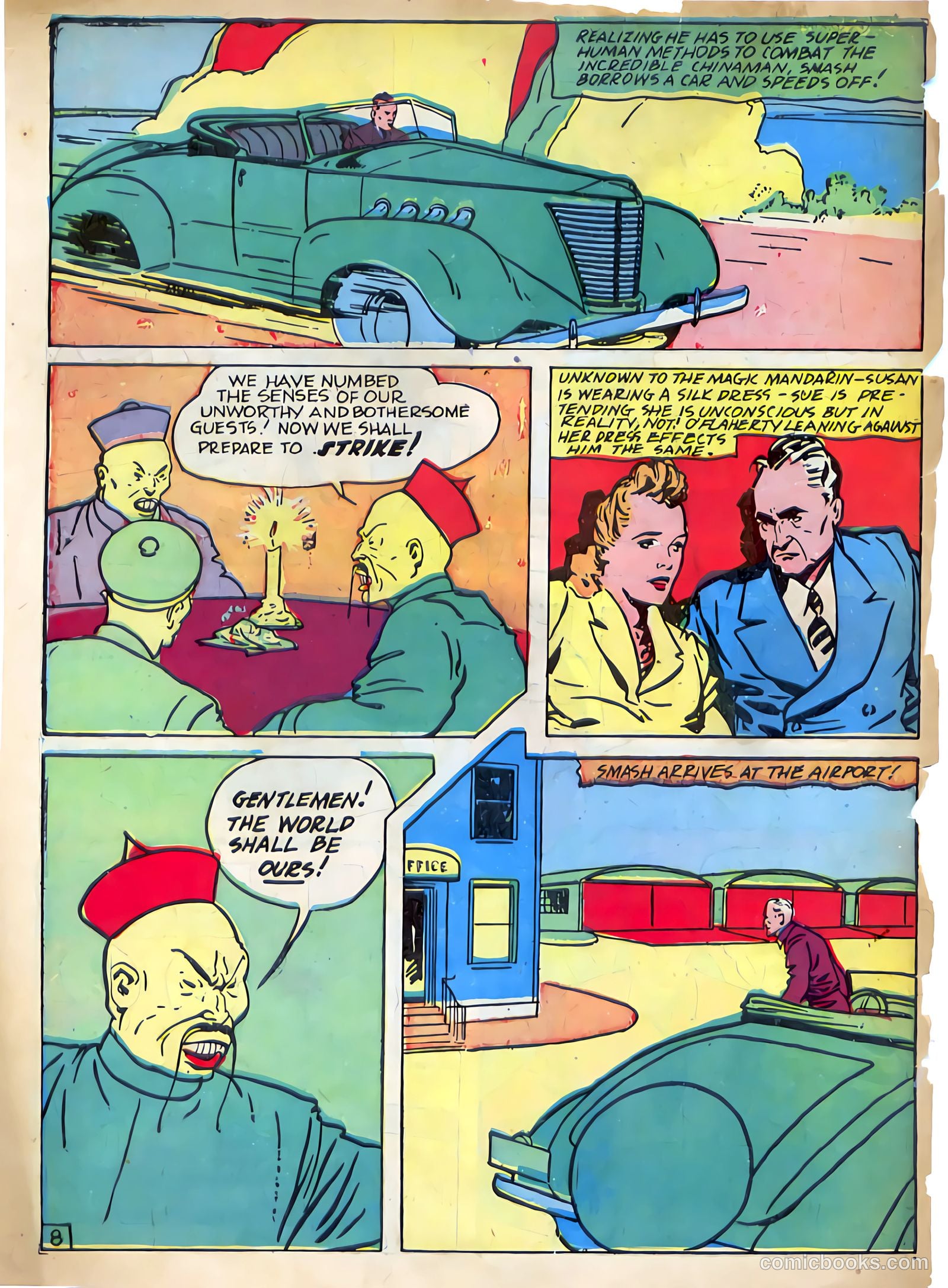 Whirlwind Comics #1 (1940) — page 57 of 58