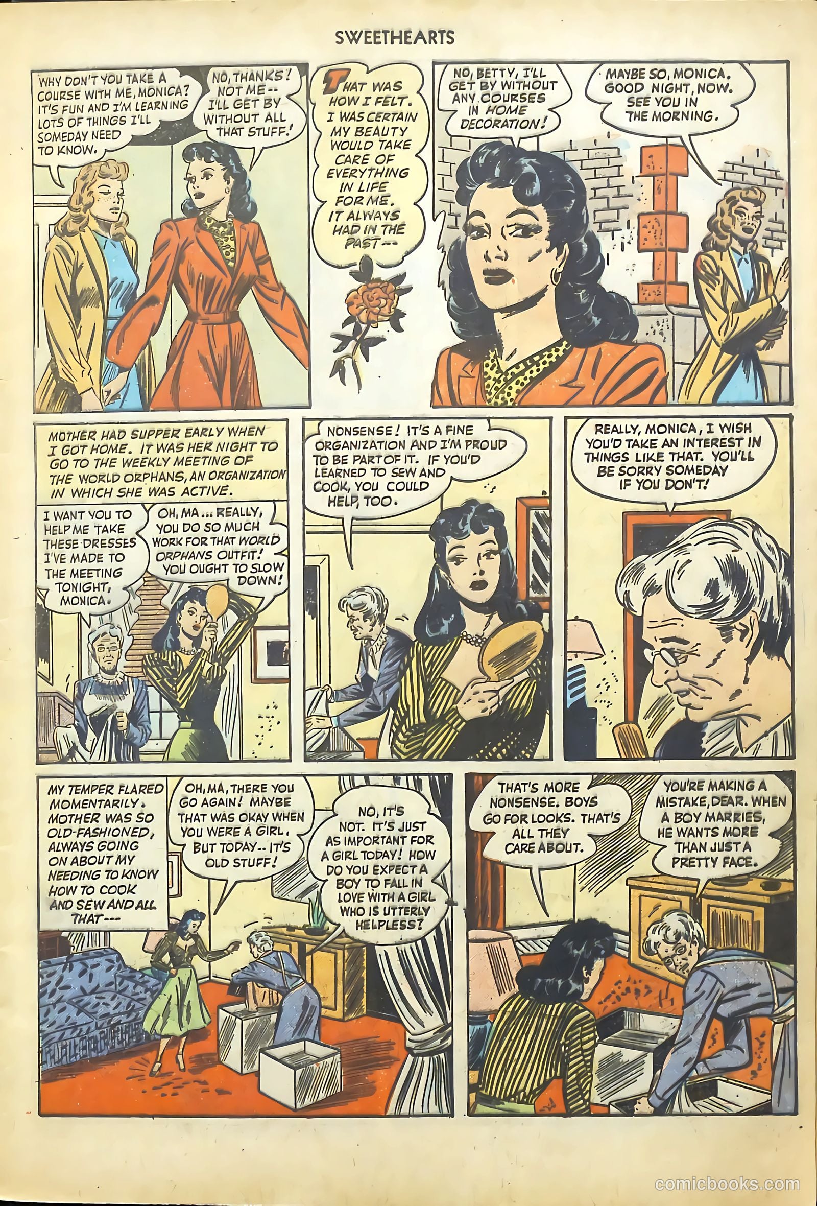 Big Book Romances #1 (1950) — page 5 of 149
