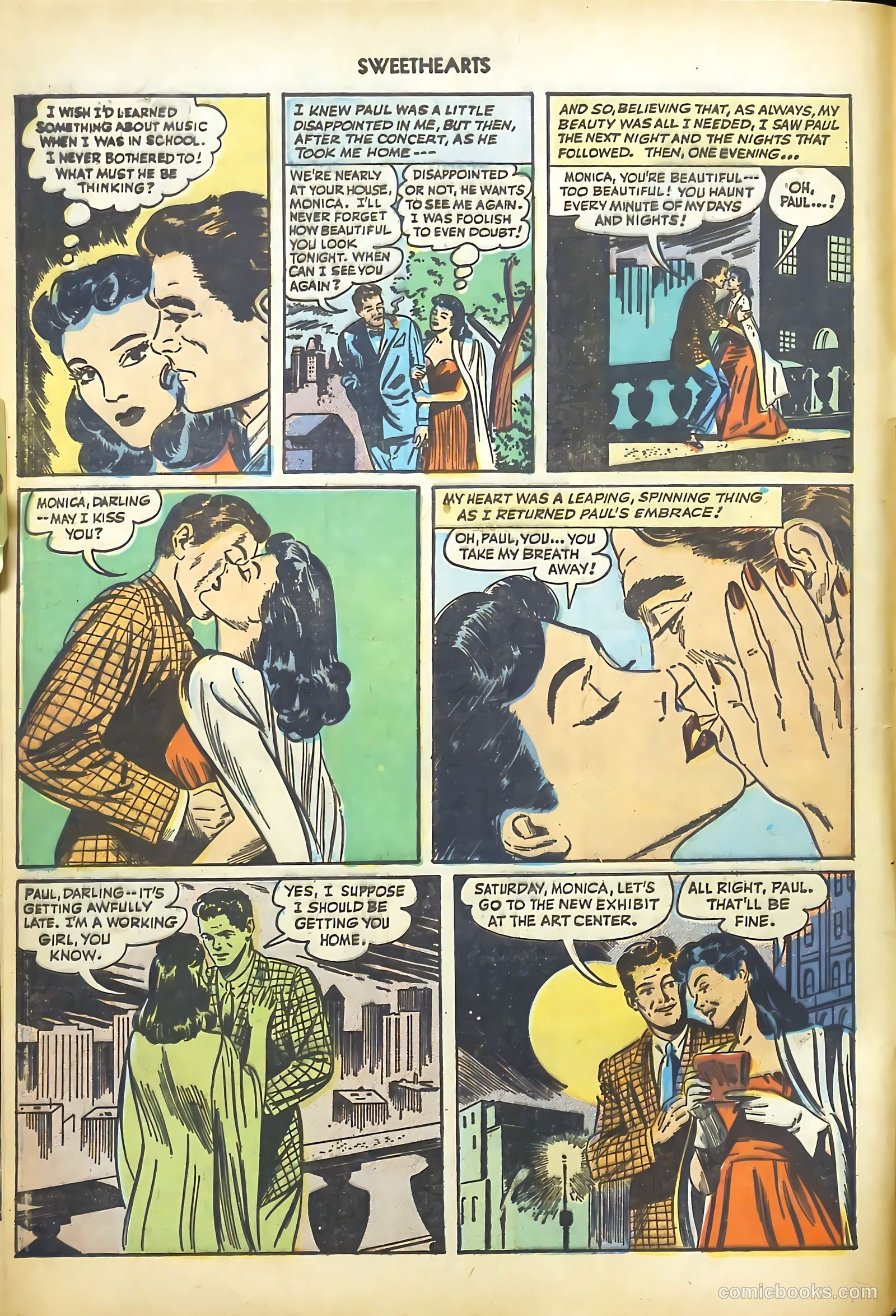 Big Book Romances #1 (1950) — page 8 of 149