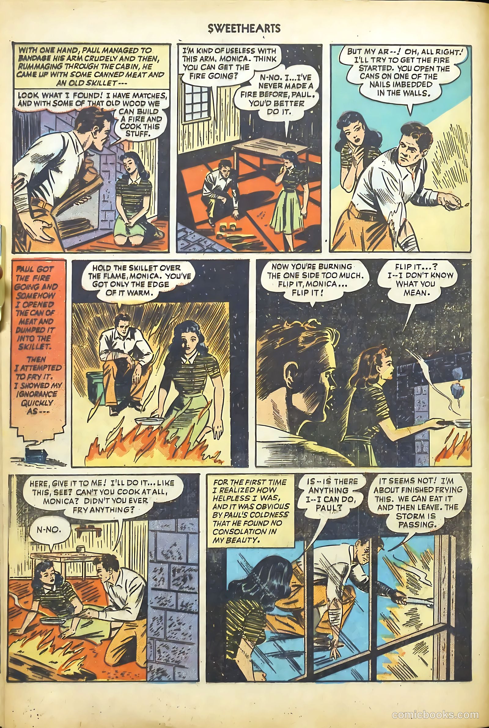 Big Book Romances #1 (1950) — page 12 of 149