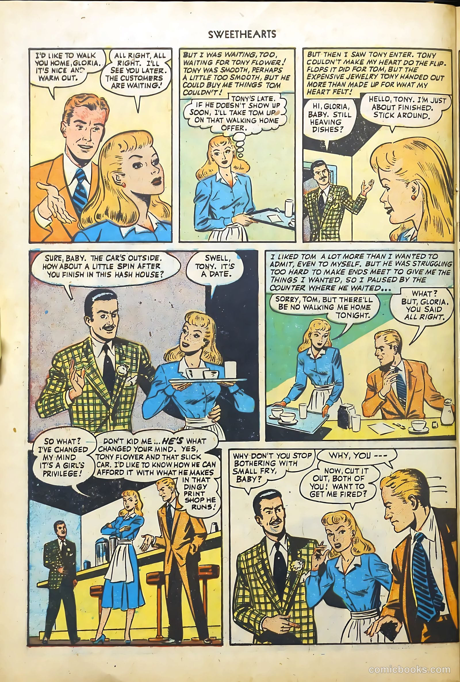 Big Book Romances #1 (1950) — page 32 of 149