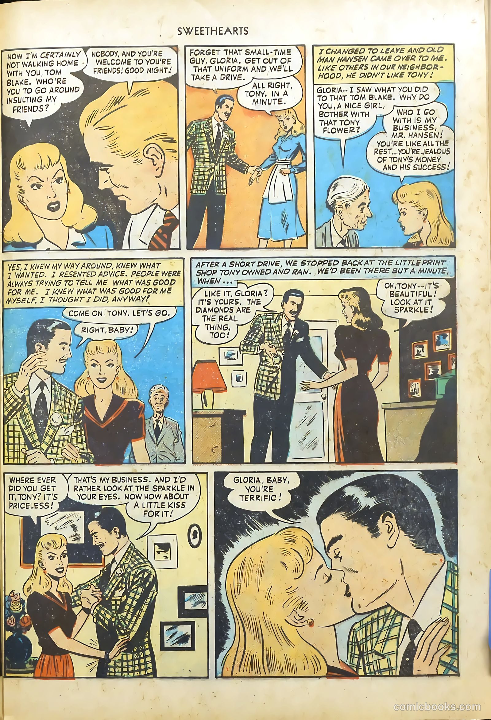 Big Book Romances #1 (1950) — page 33 of 149