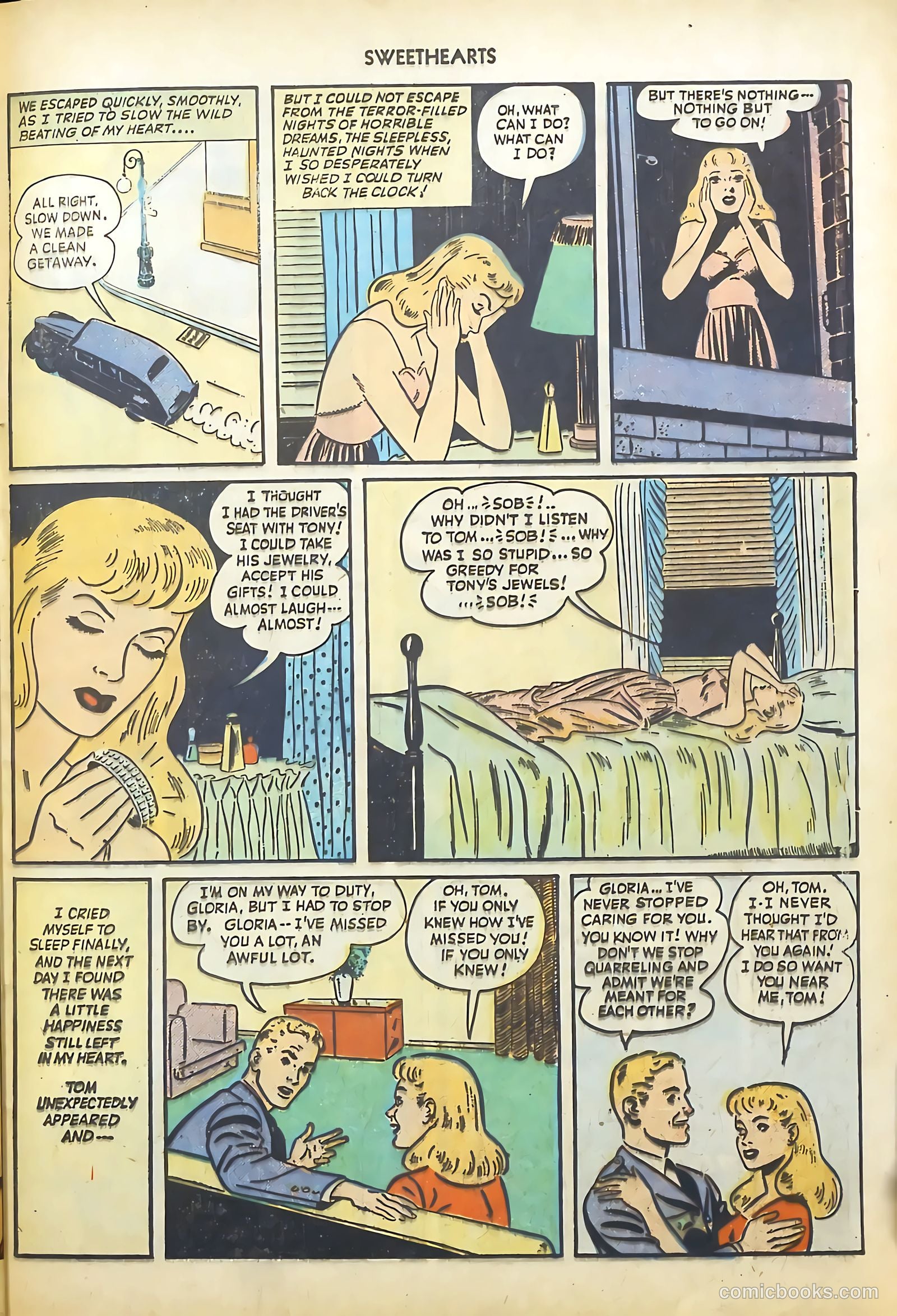 Big Book Romances #1 (1950) — page 37 of 149