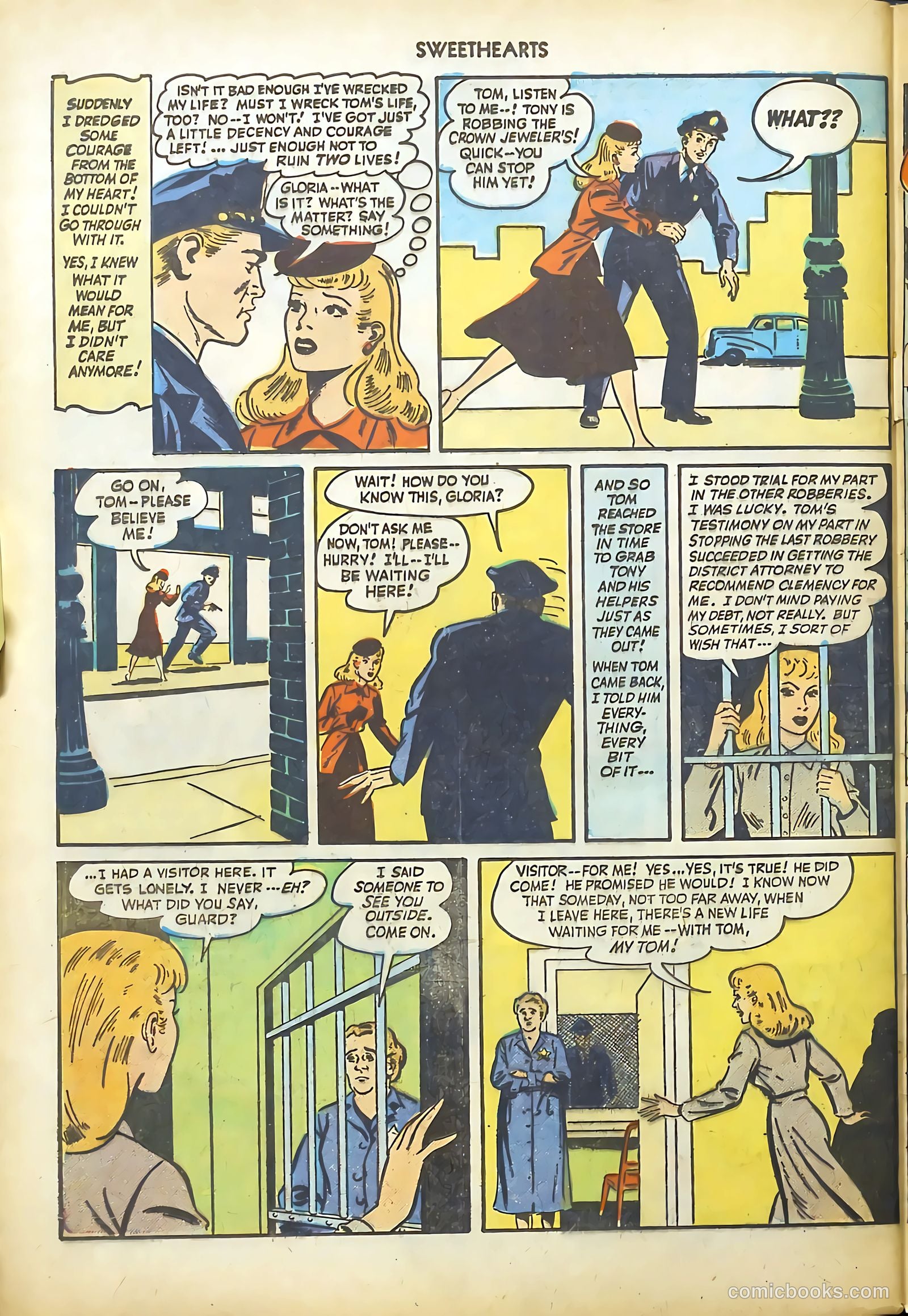 Big Book Romances #1 (1950) — page 40 of 149