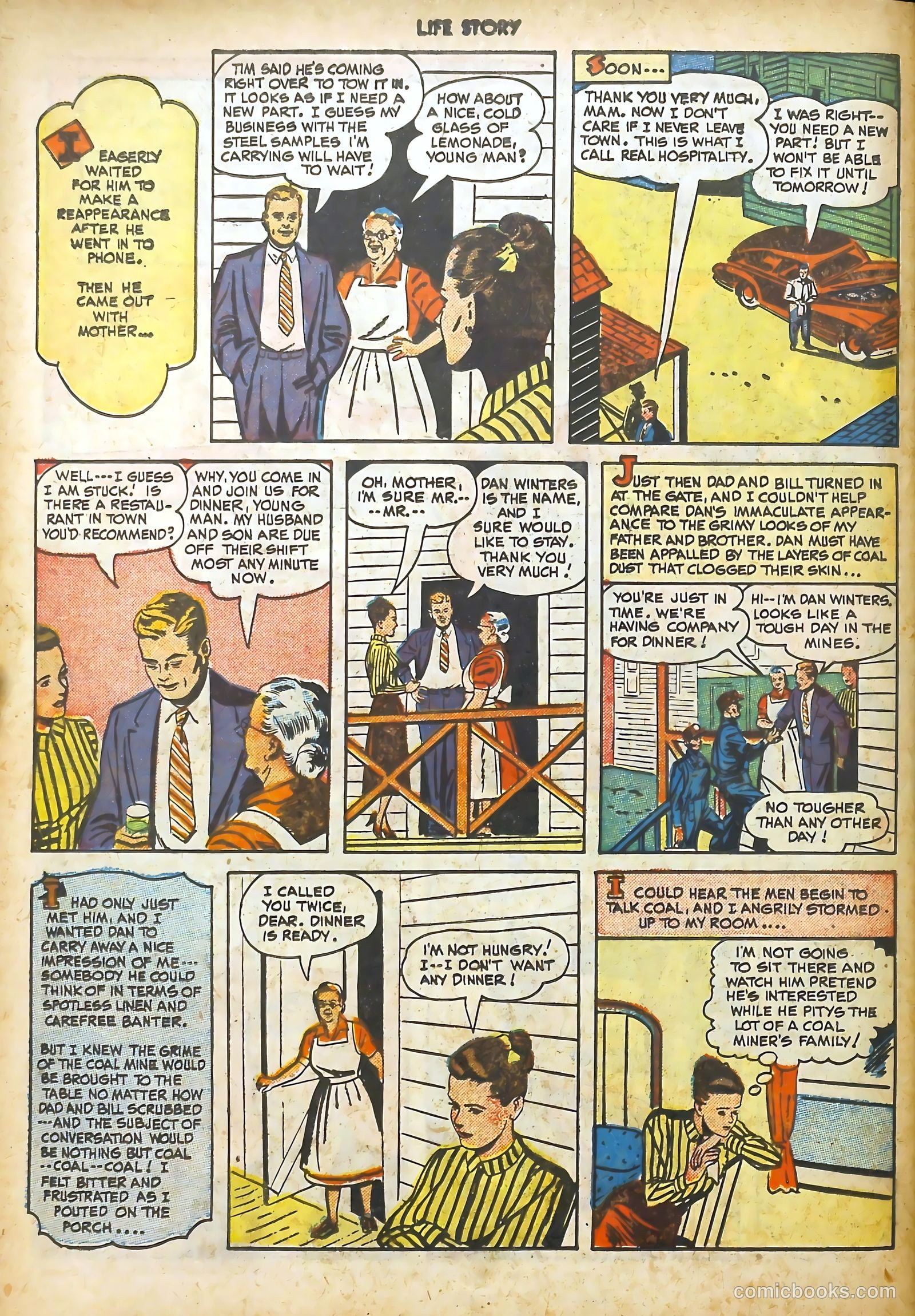 Big Book Romances #1 (1950) — page 52 of 149