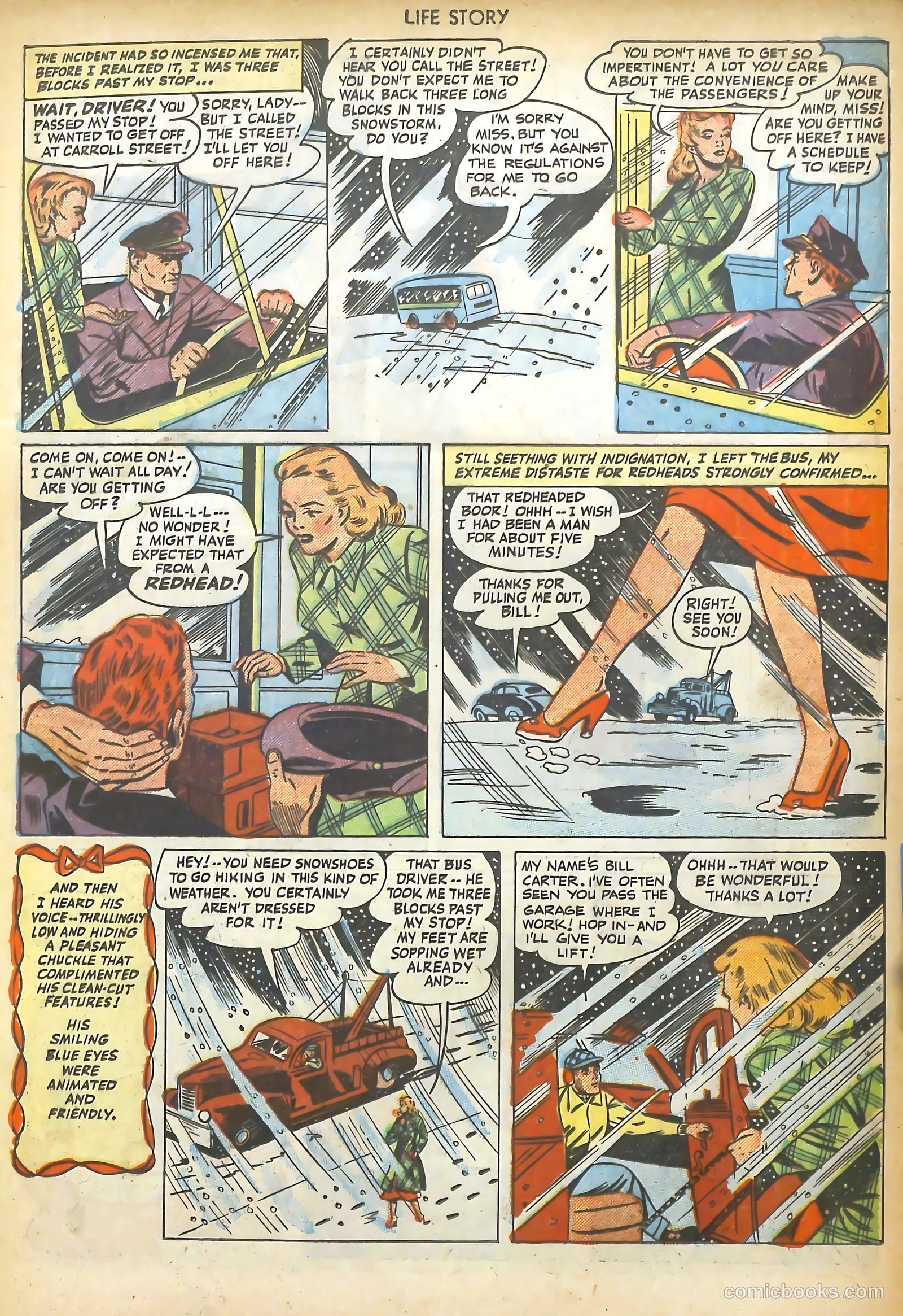 Big Book Romances #1 (1950) — page 55 of 149