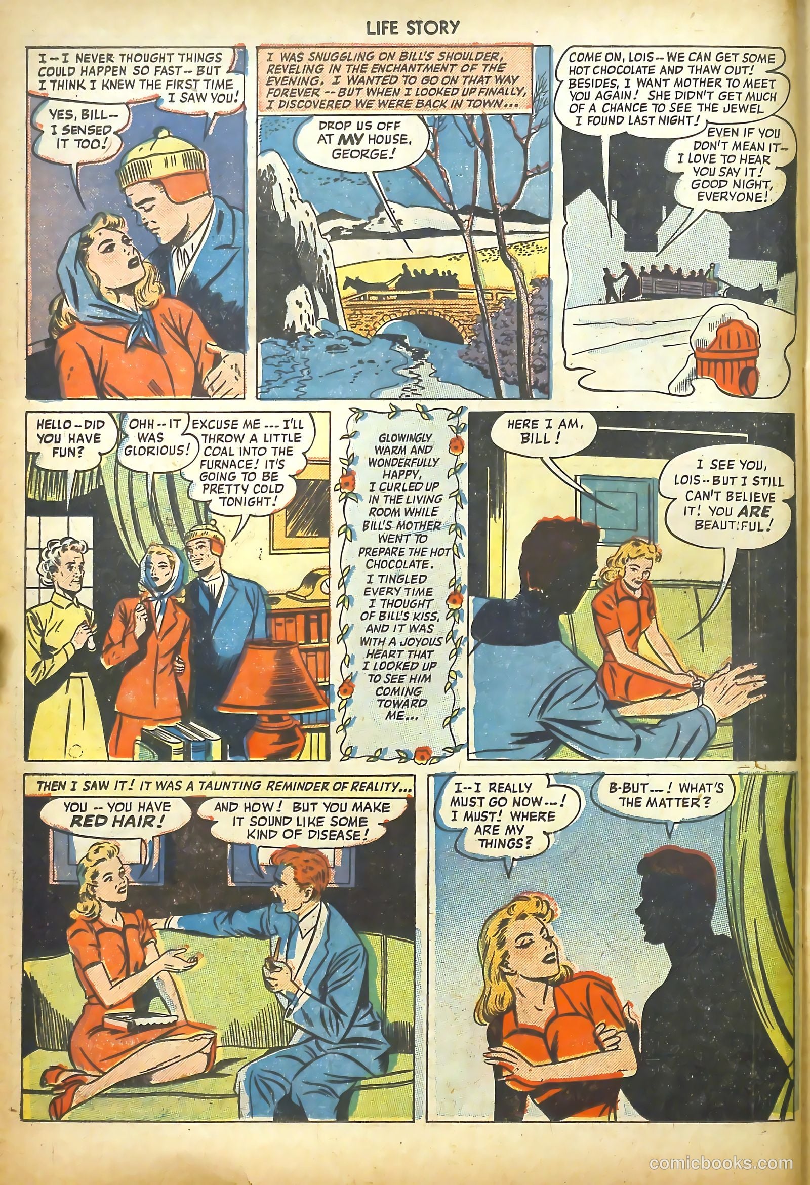 Big Book Romances #1 (1950) — page 58 of 149