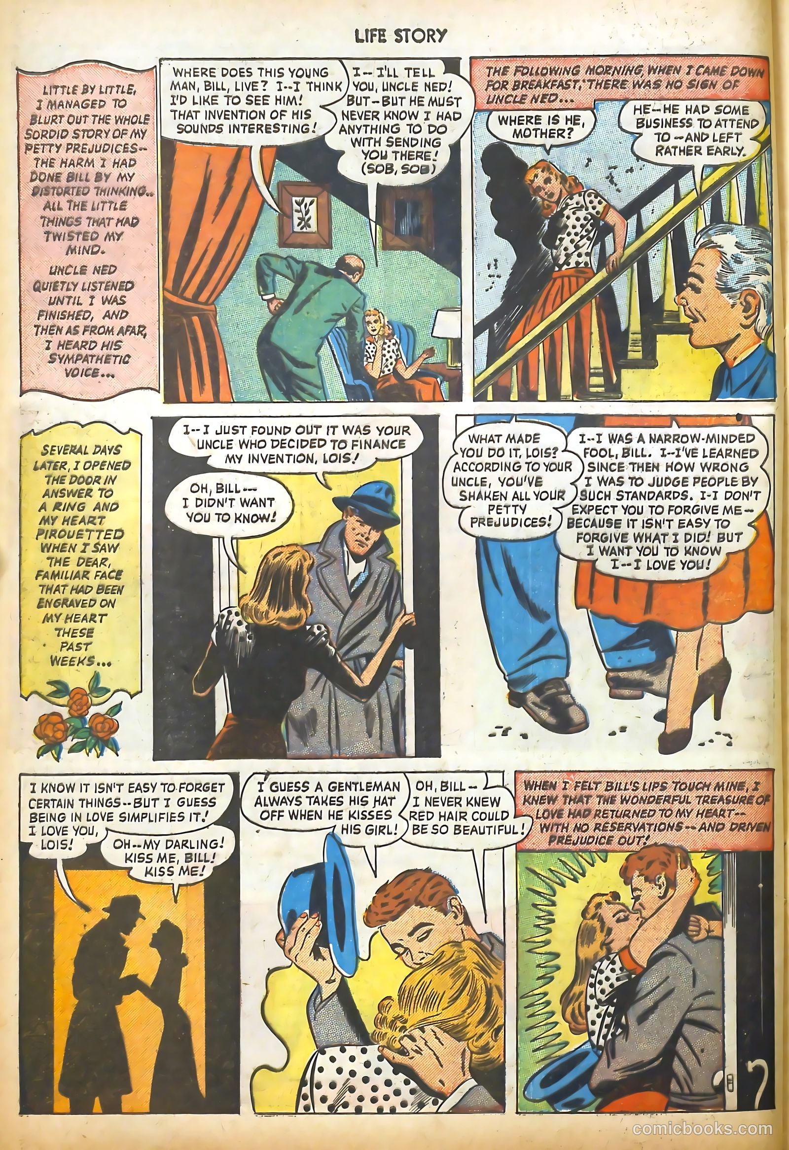 Big Book Romances #1 (1950) — page 66 of 149