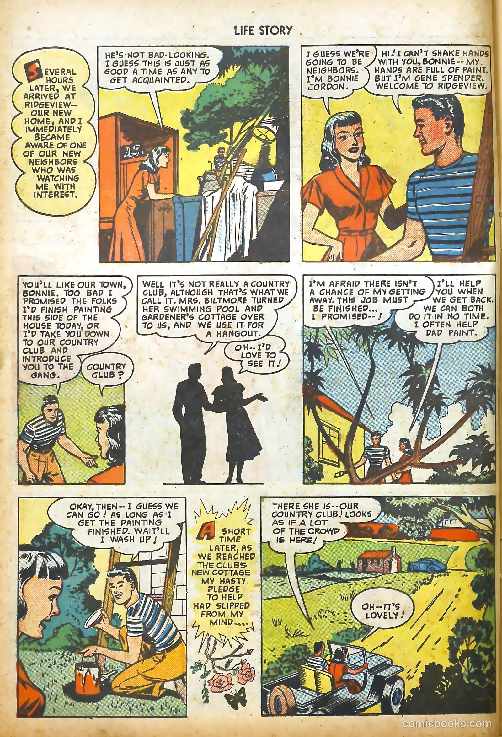 Big Book Romances #1 (1950) — page 68 of 149