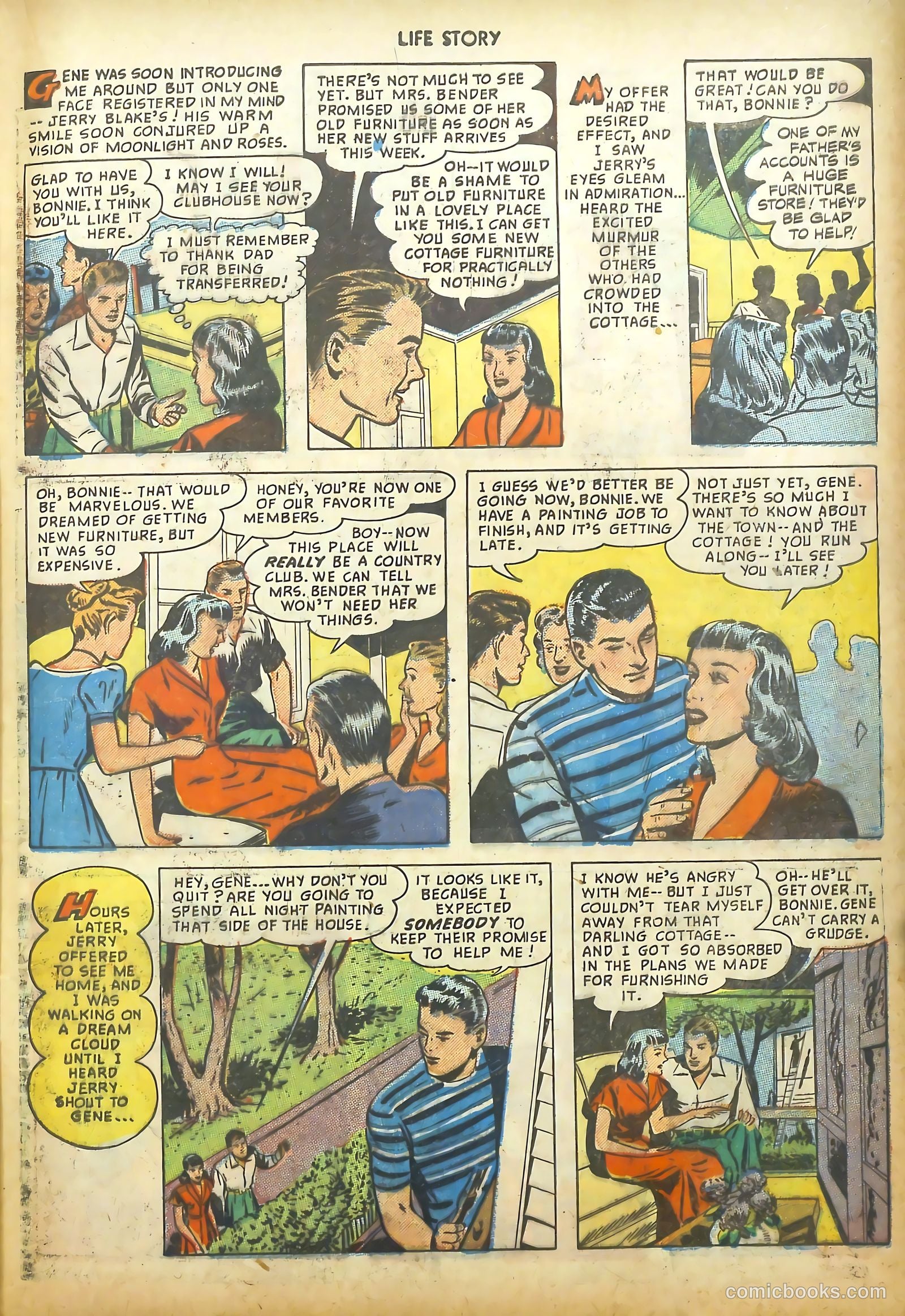 Big Book Romances #1 (1950) — page 69 of 149
