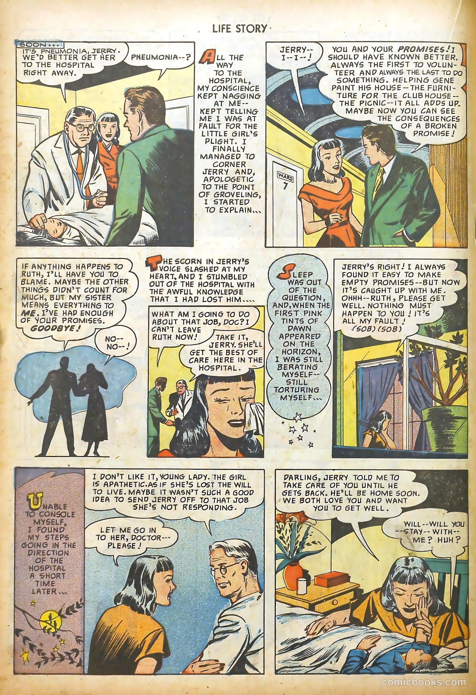 Big Book Romances #1 (1950) — page 76 of 149