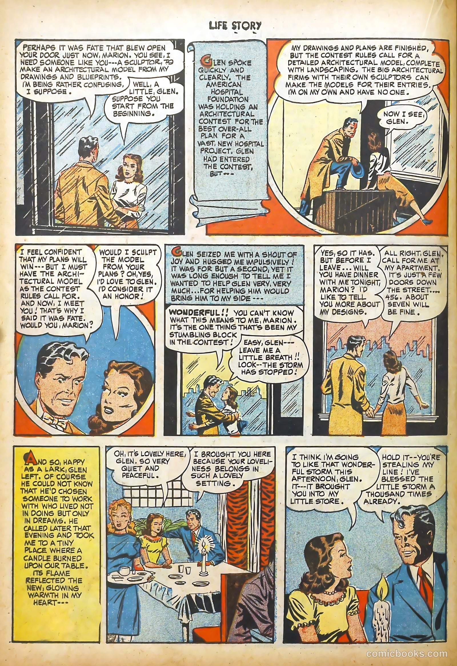 Big Book Romances #1 (1950) — page 80 of 149