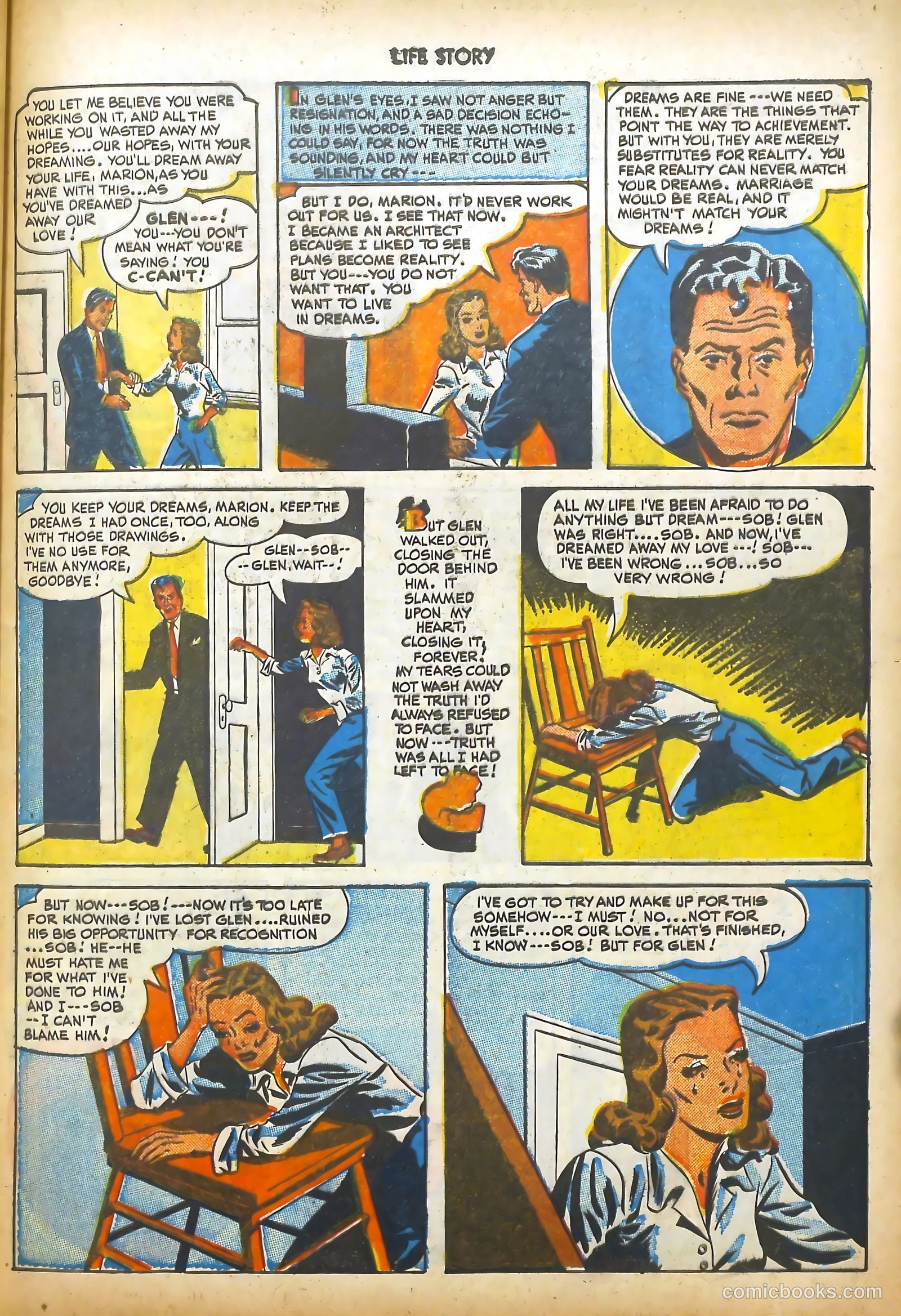 Big Book Romances #1 (1950) — page 87 of 149